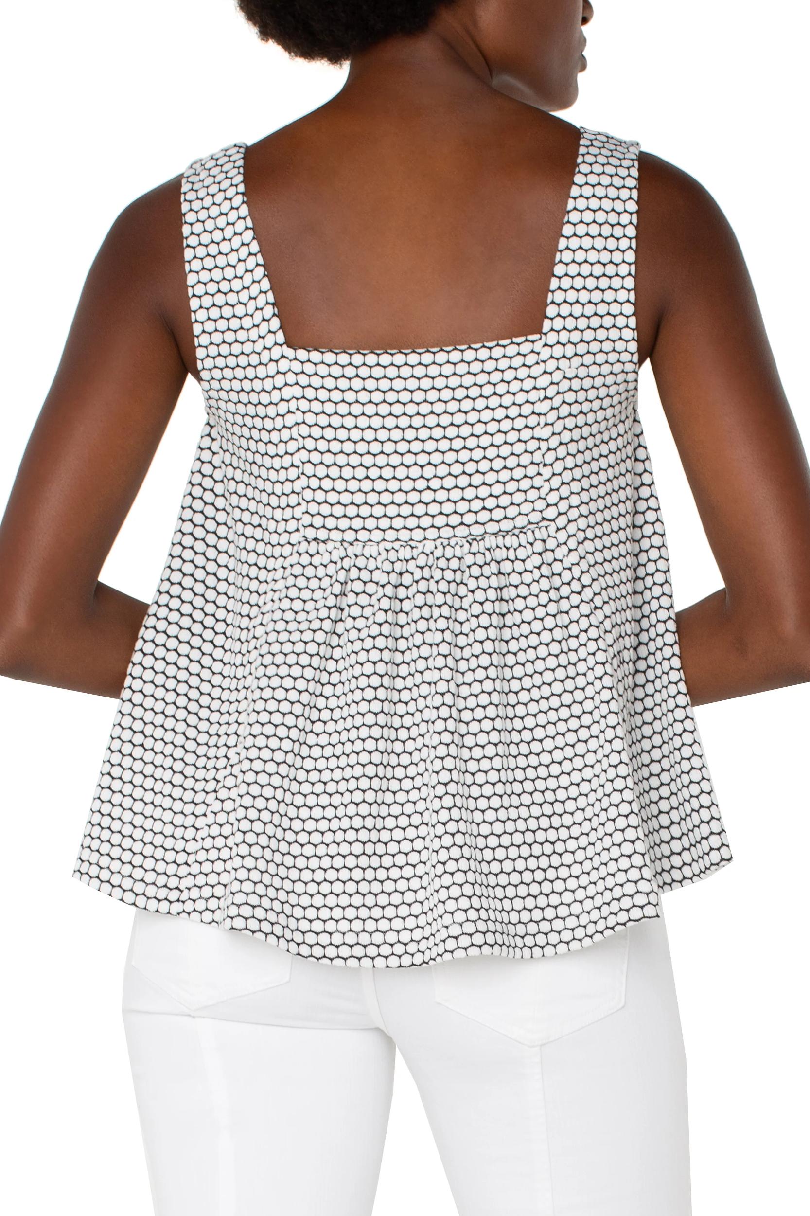 Sleeveless Square Neck Top Product Image