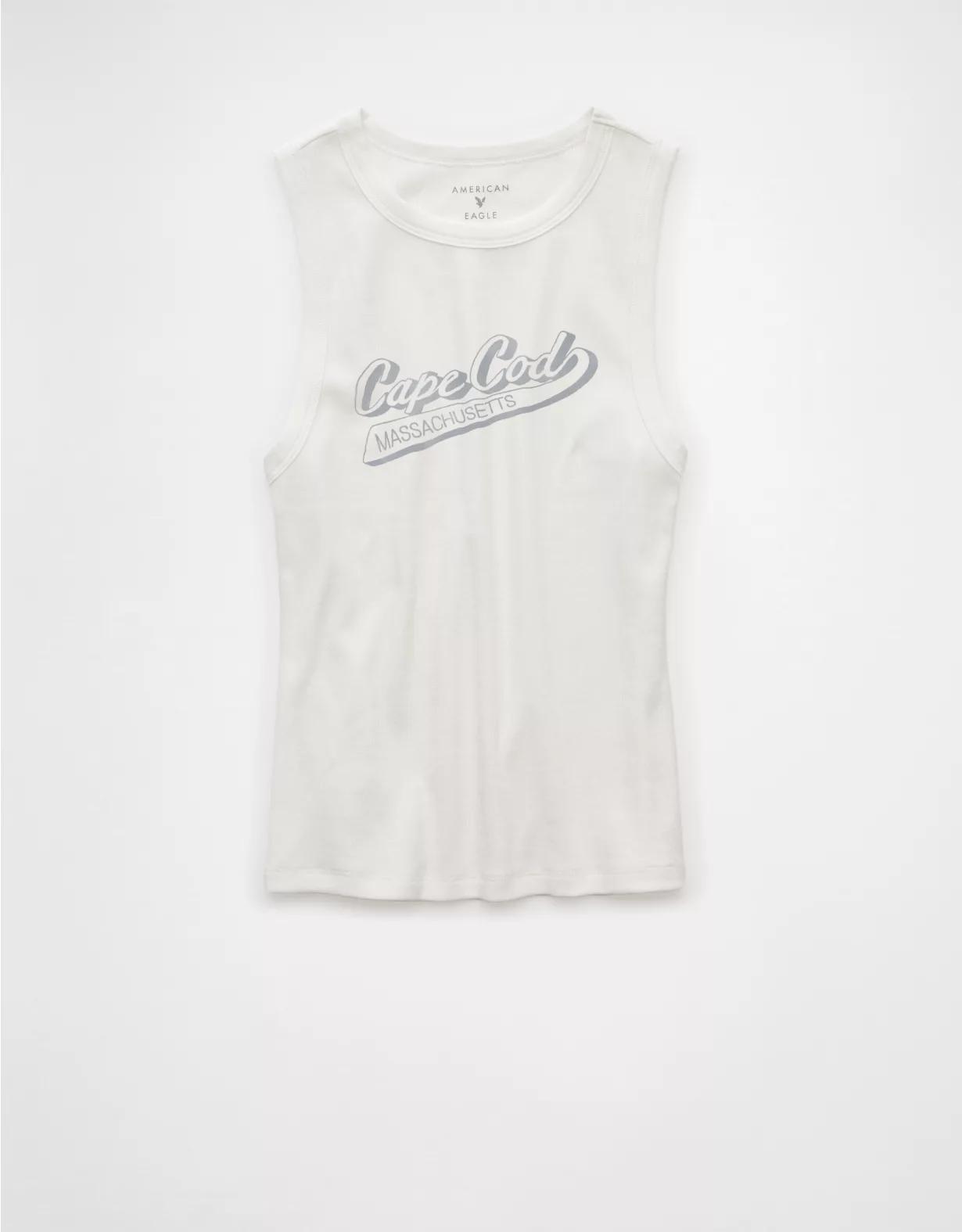 AE Boyfriend Destination Graphic Muscle Tank Top Product Image