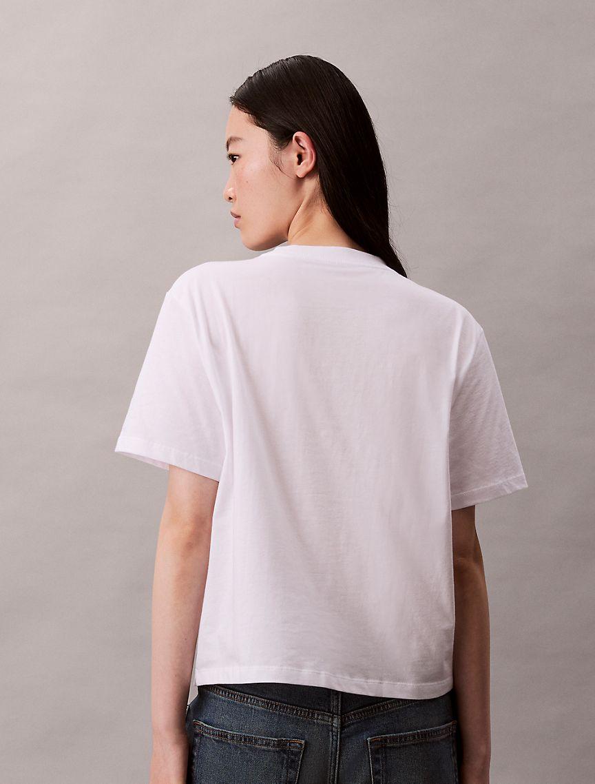 Embroidered Script Logo Classic T-Shirt Product Image