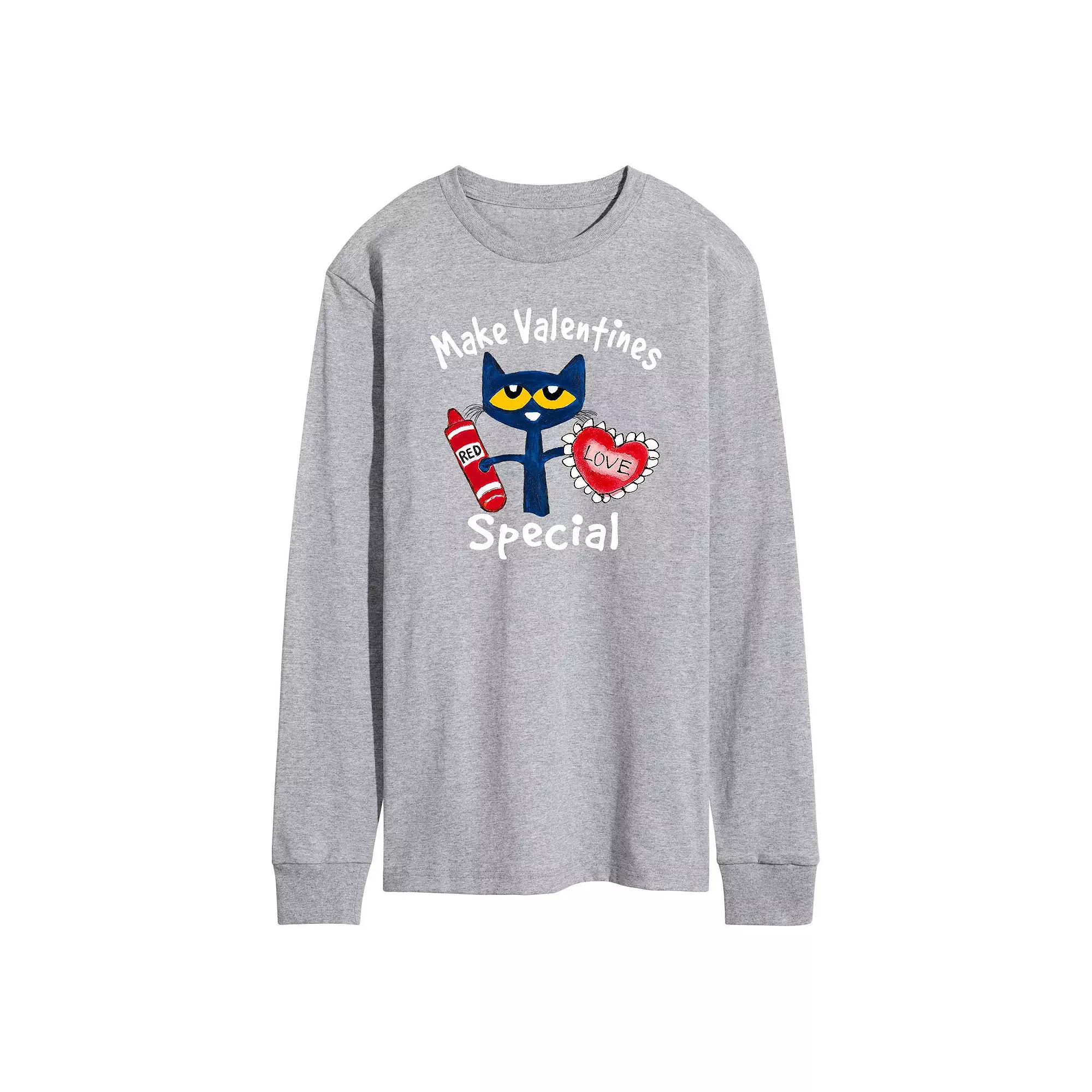 Men's Pete the Cat Long-Sleeve Tee,  Product Image