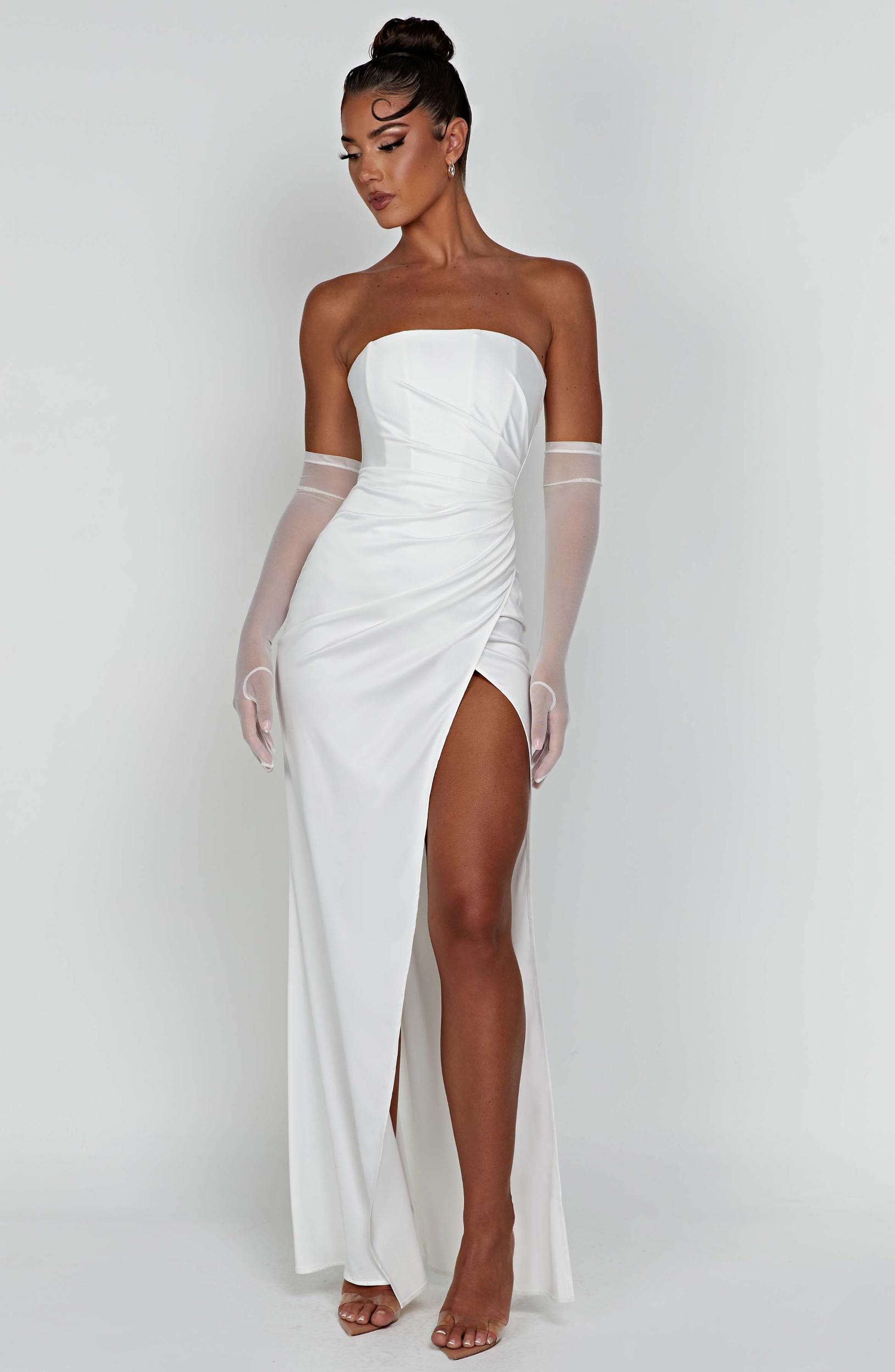 Safiya Maxi Dress - Ivory Product Image