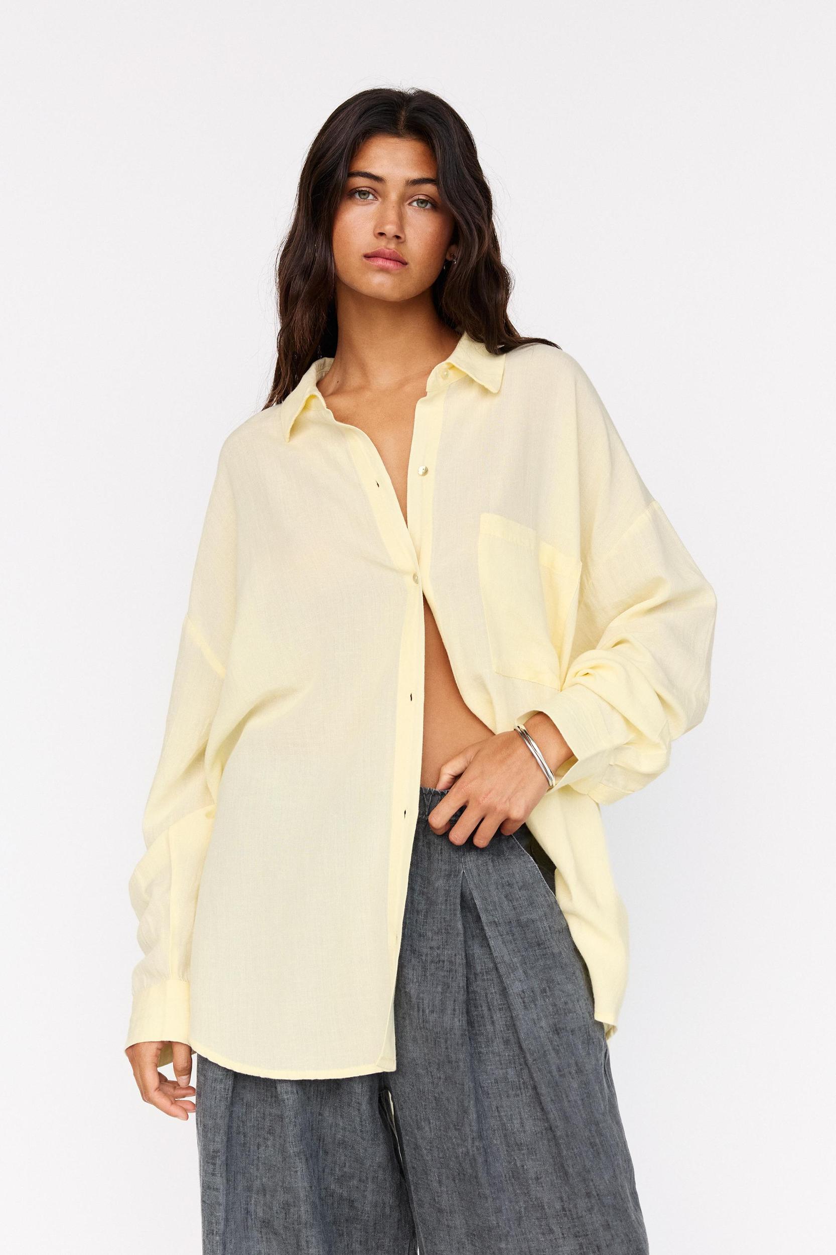 Rustic oversize shirt Product Image