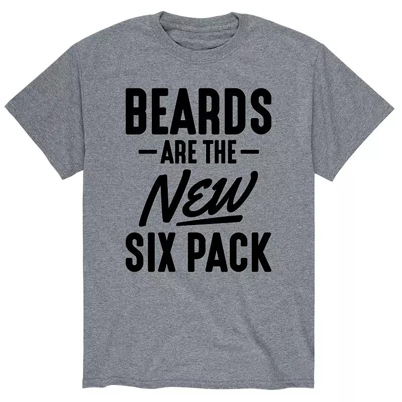 Men's Beards Are The New Six Pack tee,  Product Image