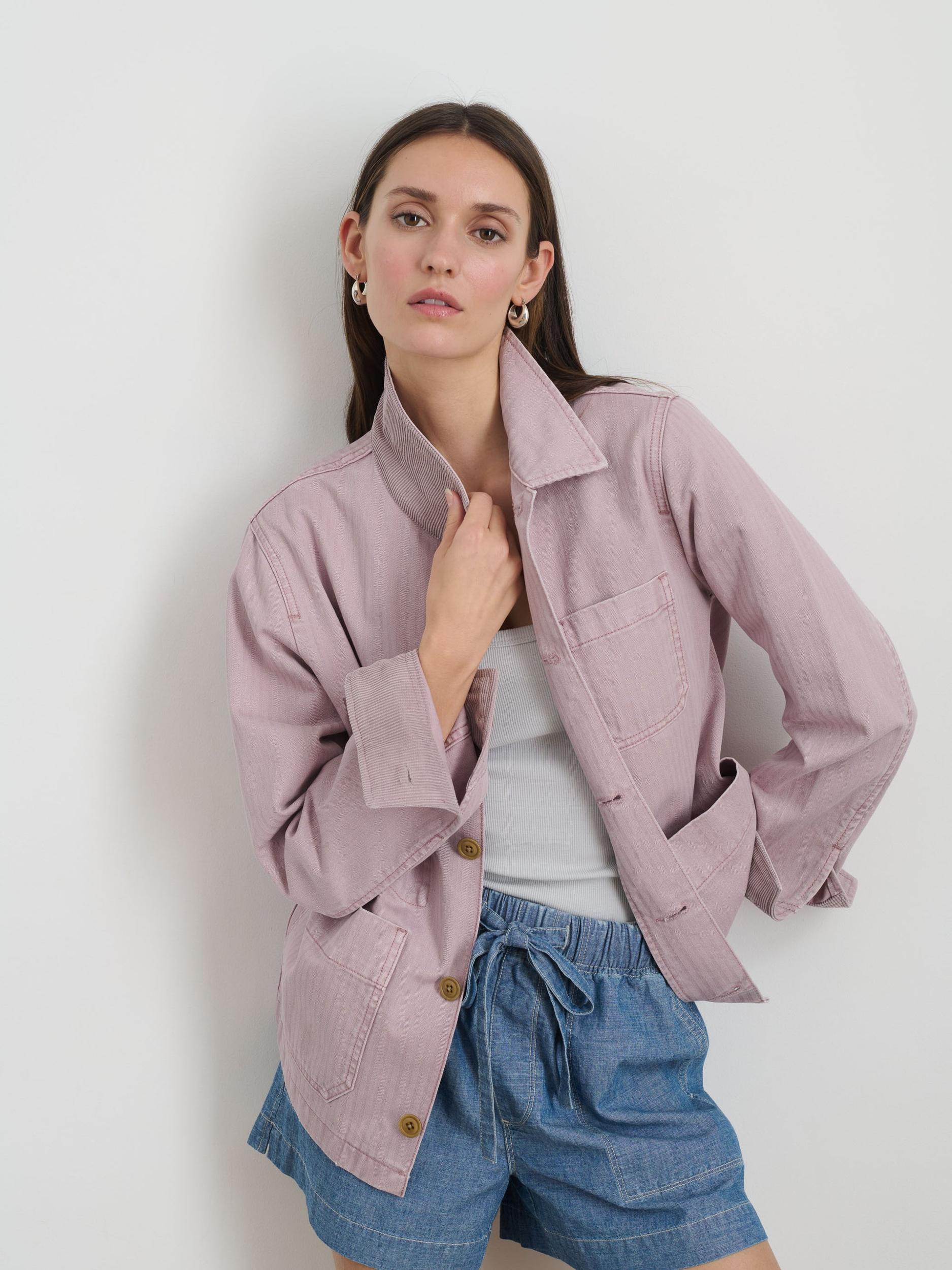 Britt Work Jacket in Herringbone Product Image