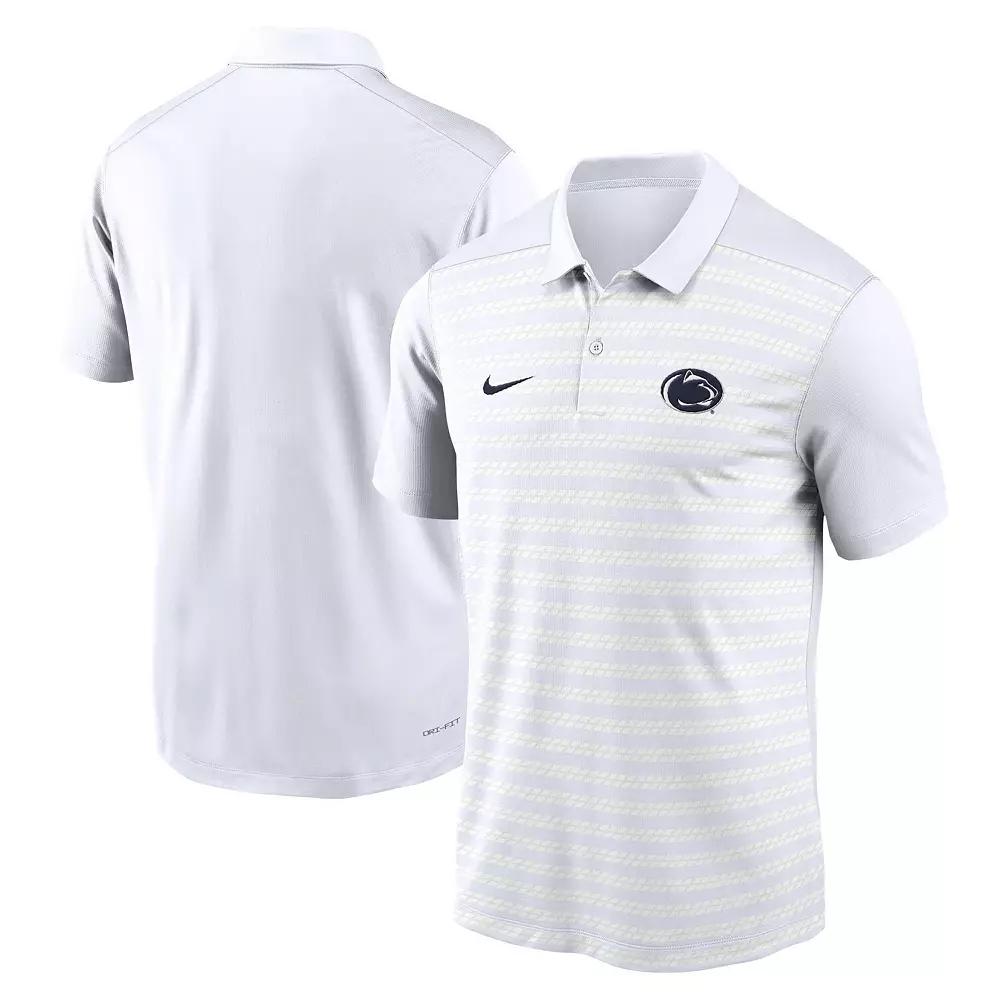 Men's Nike White Penn State Nittany Lions 2024 Early Season Coaches Sideline Performance Polo,  Product Image