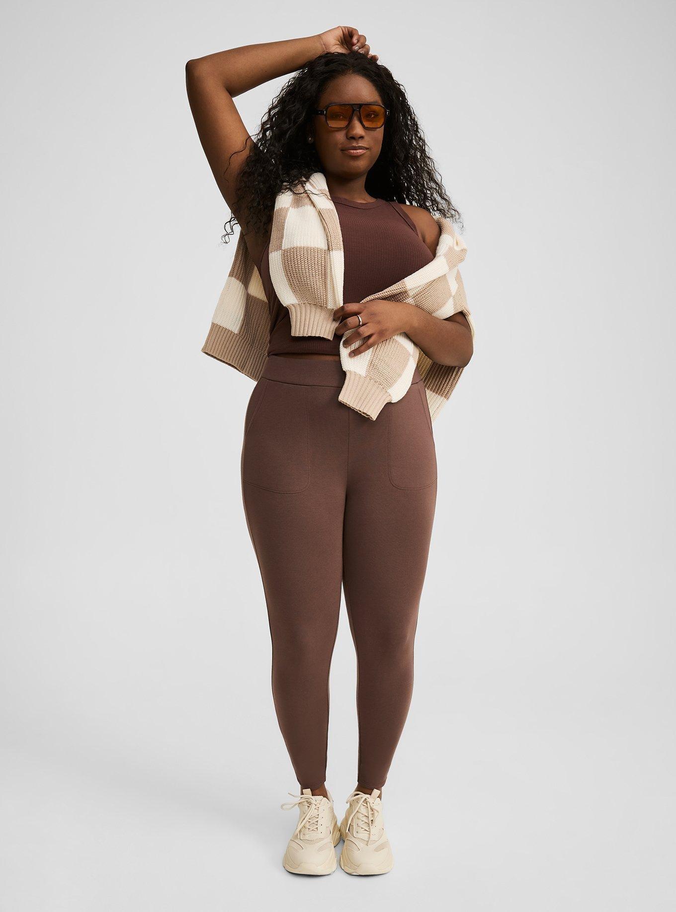 Full-Length Fleece-Lined Pocket Legging Product Image