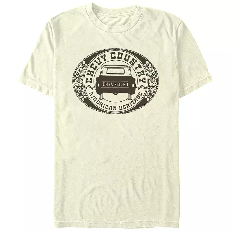 Men's Chevy Country American Heritage Badge Graphic Tee,  Product Image