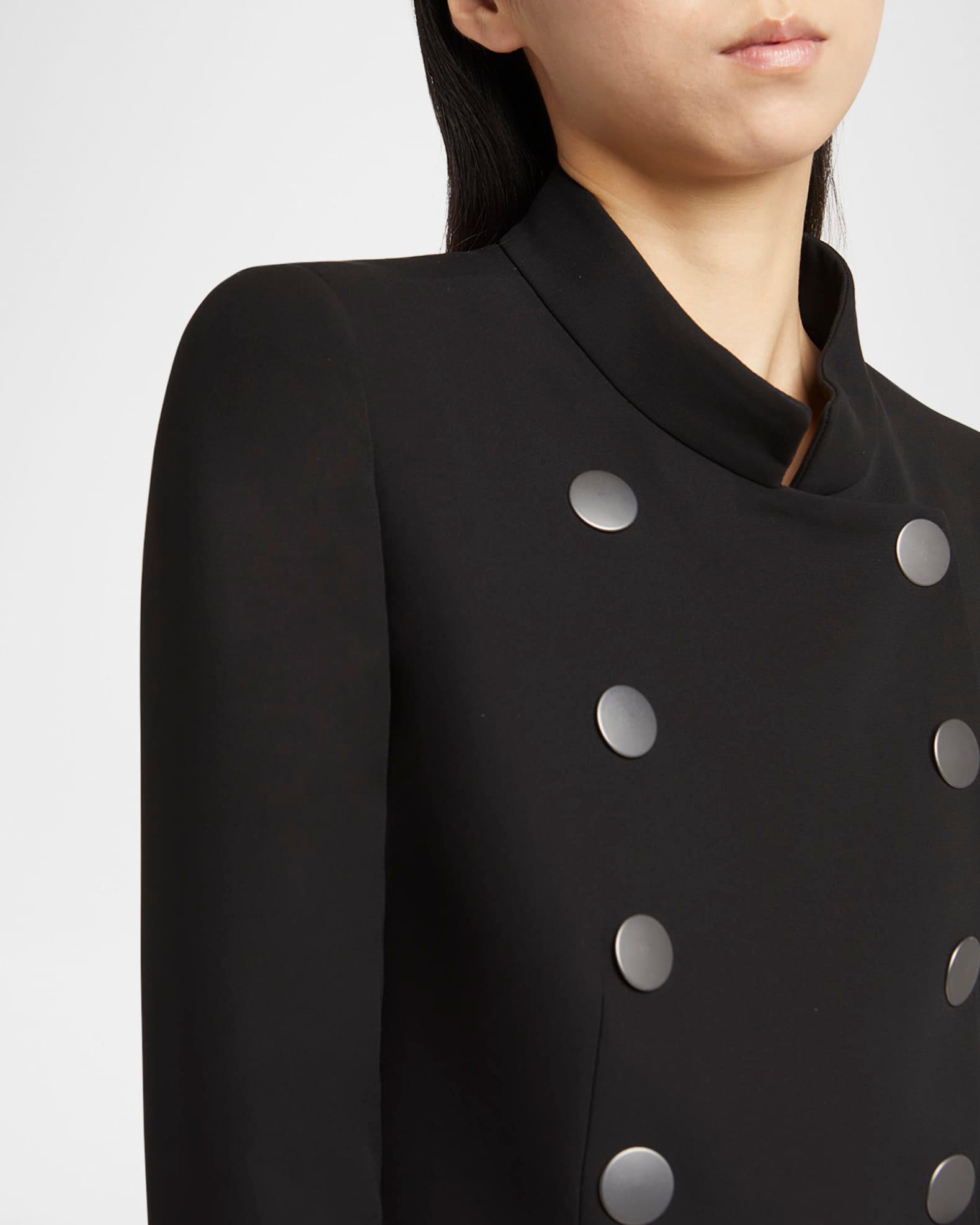 Double-Breasted Short Jacket Product Image