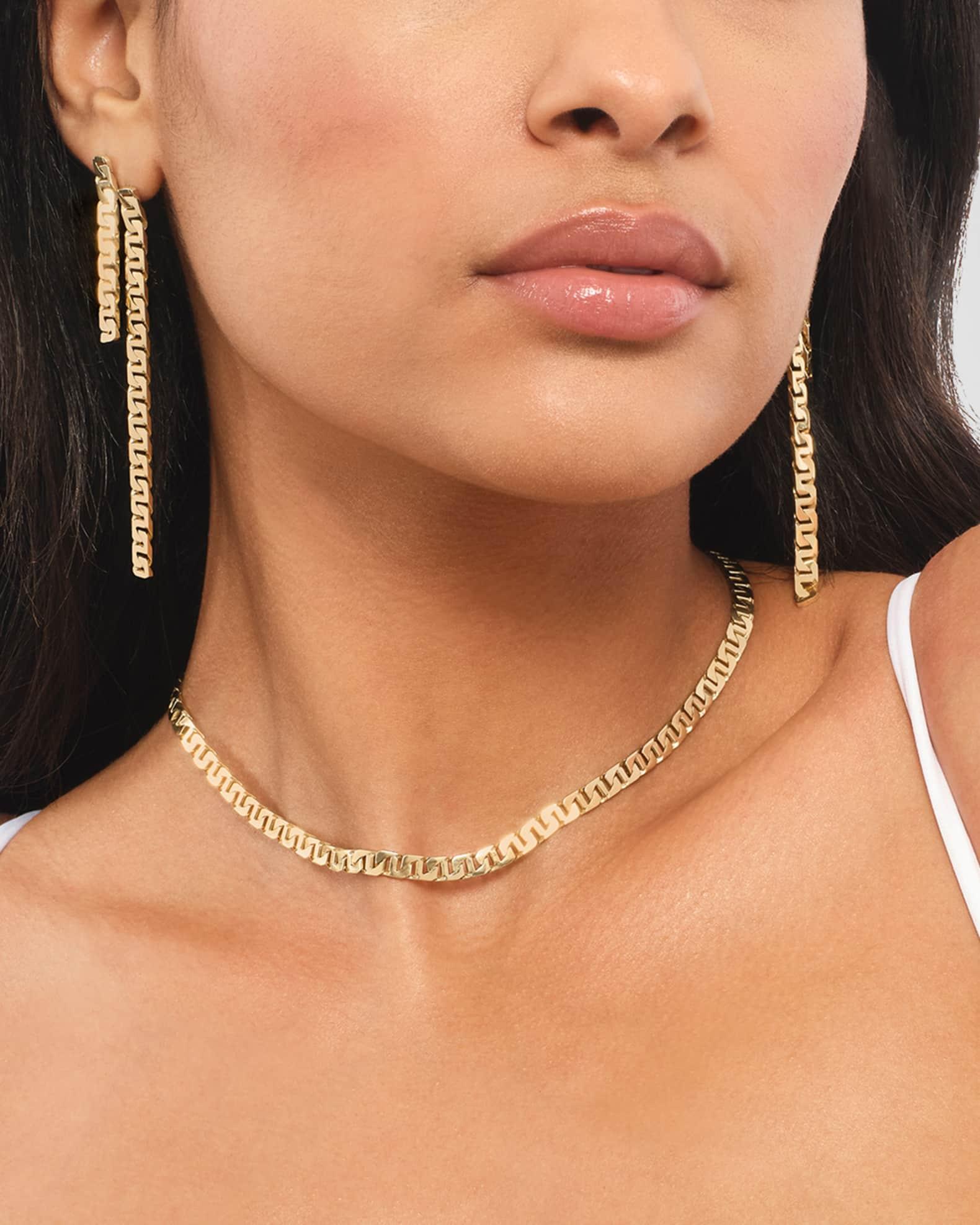 Mykonos Long Linear Earrings  Product Image