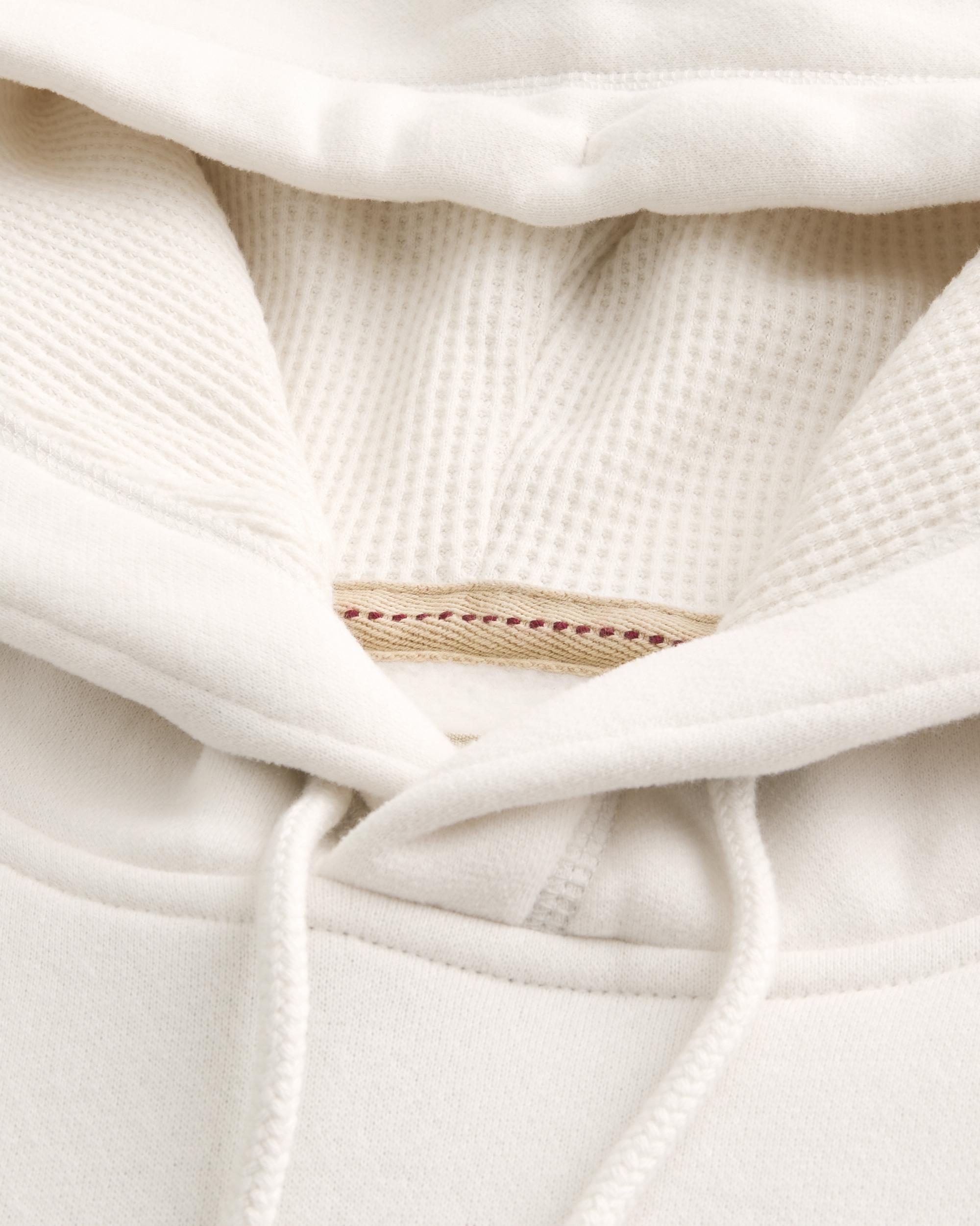 Waffle-Lined Hollister Surfboards Graphic Hoodie Product Image