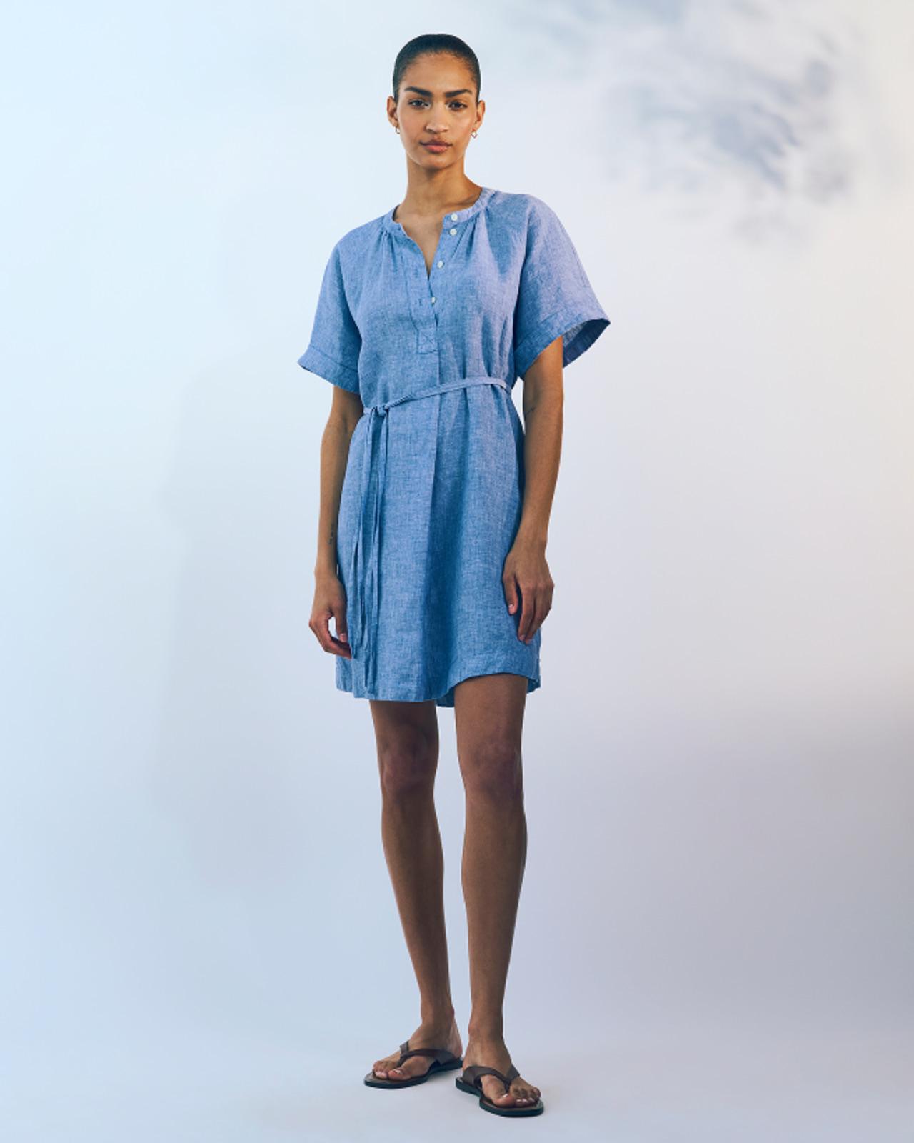 Womens Popover Dress in Linen by Everlane Product Image