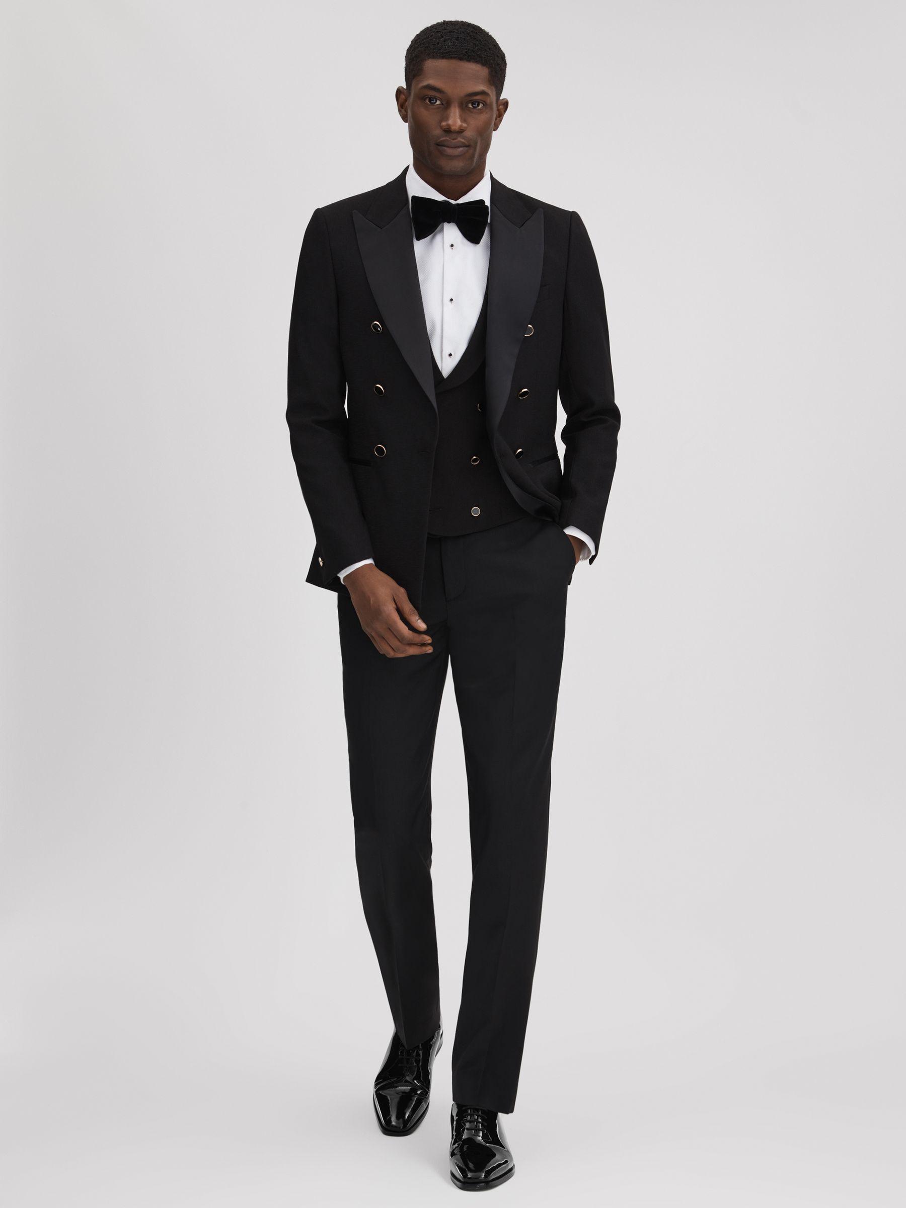 Patent Leather Lace-Up Shoes in Black Product Image