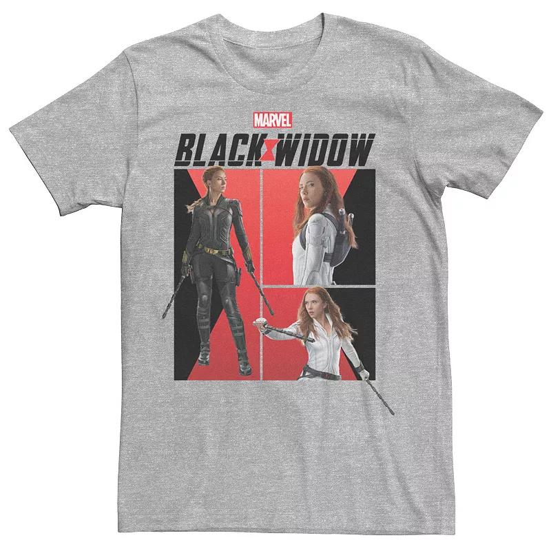 Men's Marvel Black Widow Comic PaneTee,  Product Image