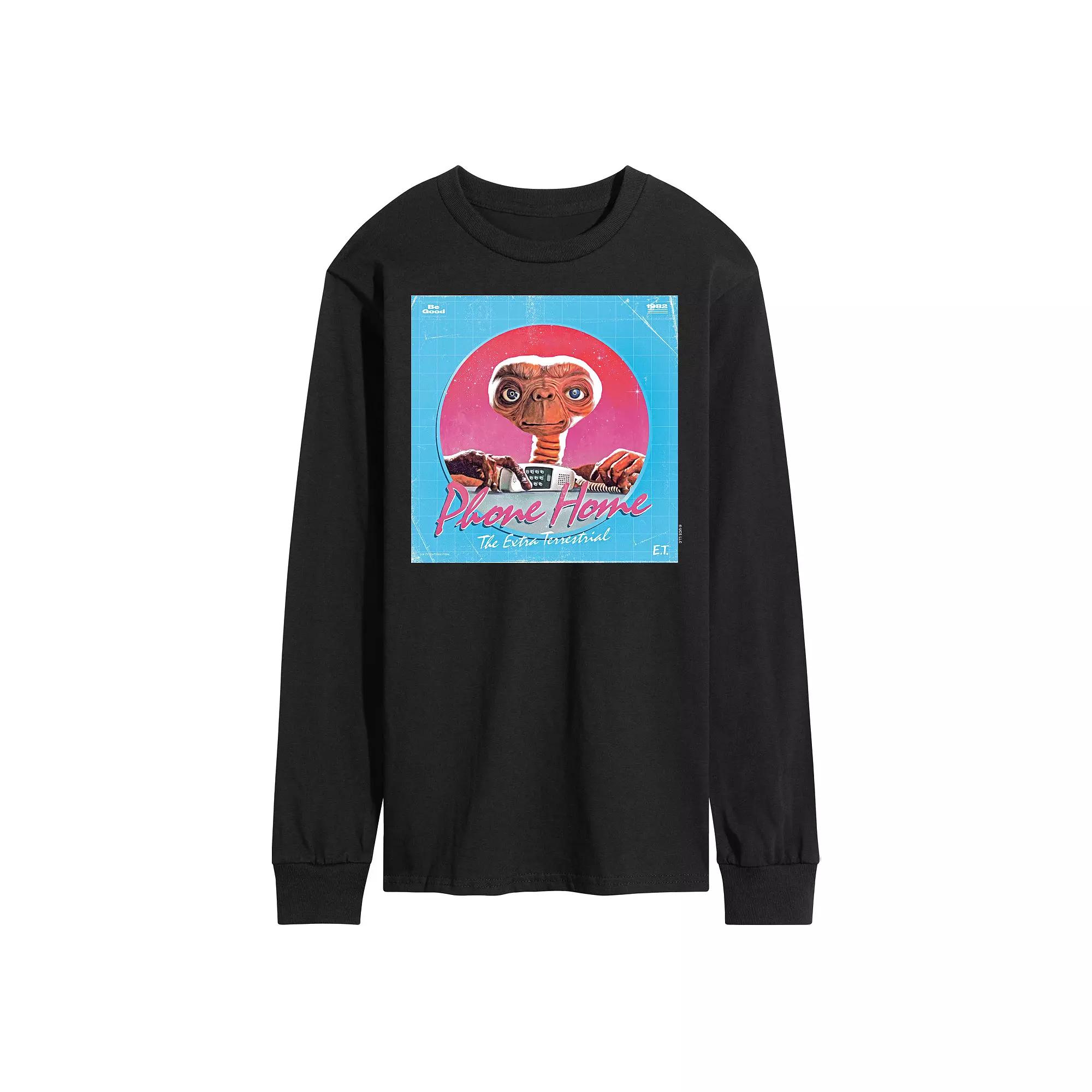 Men's ET Phone Home Long Sleeve Tee,  Product Image
