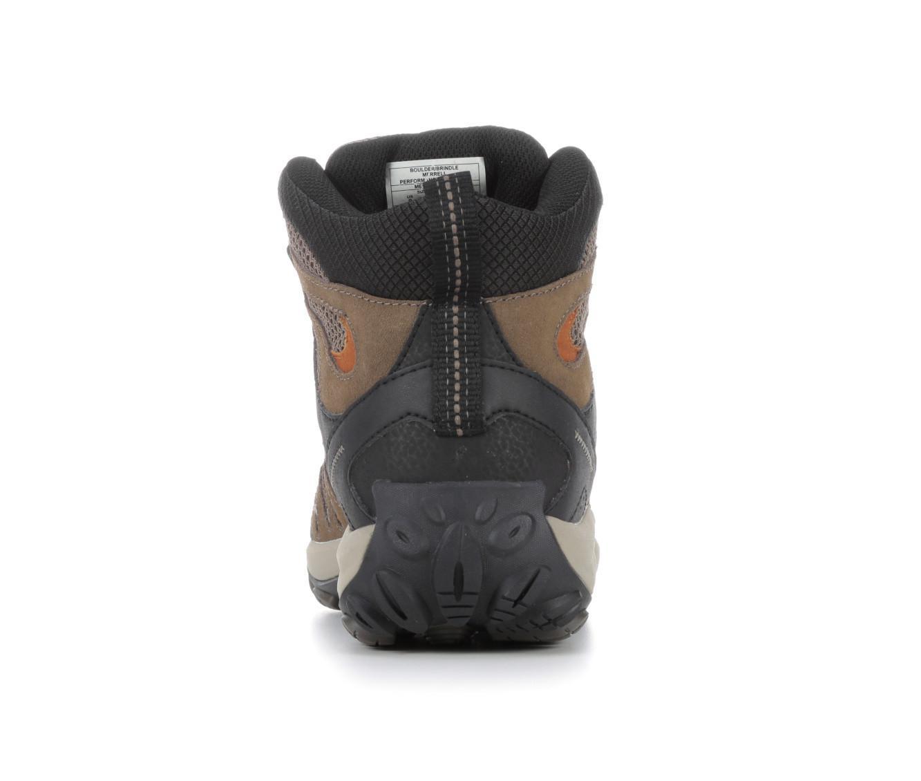 Men's Merrell Crosslander 3 Mid Waterproof Hiking Boots Product Image