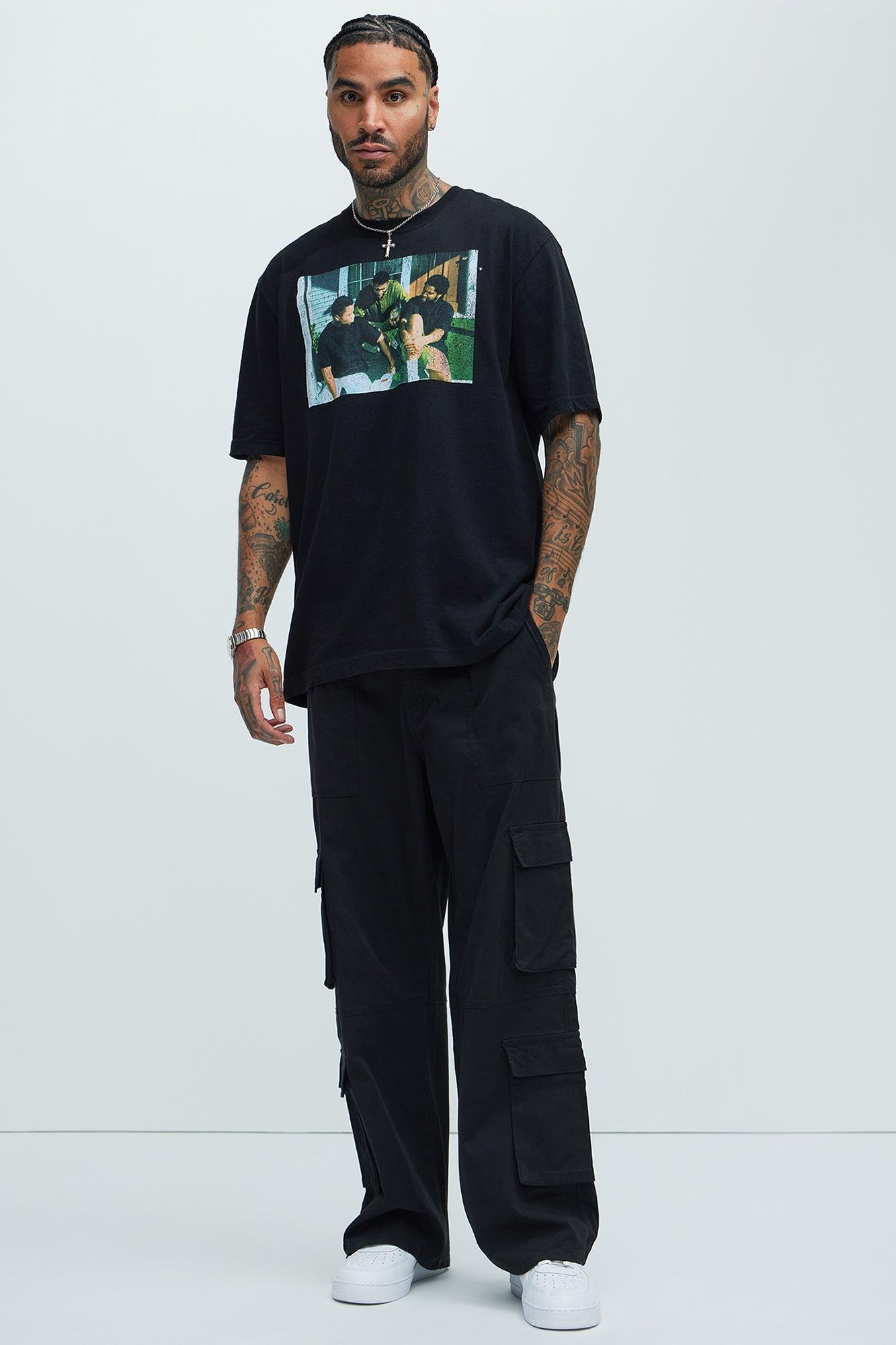 Boyz N The Hood Once Upon A Time Oversized Short Sleeve Tee - Black Product Image