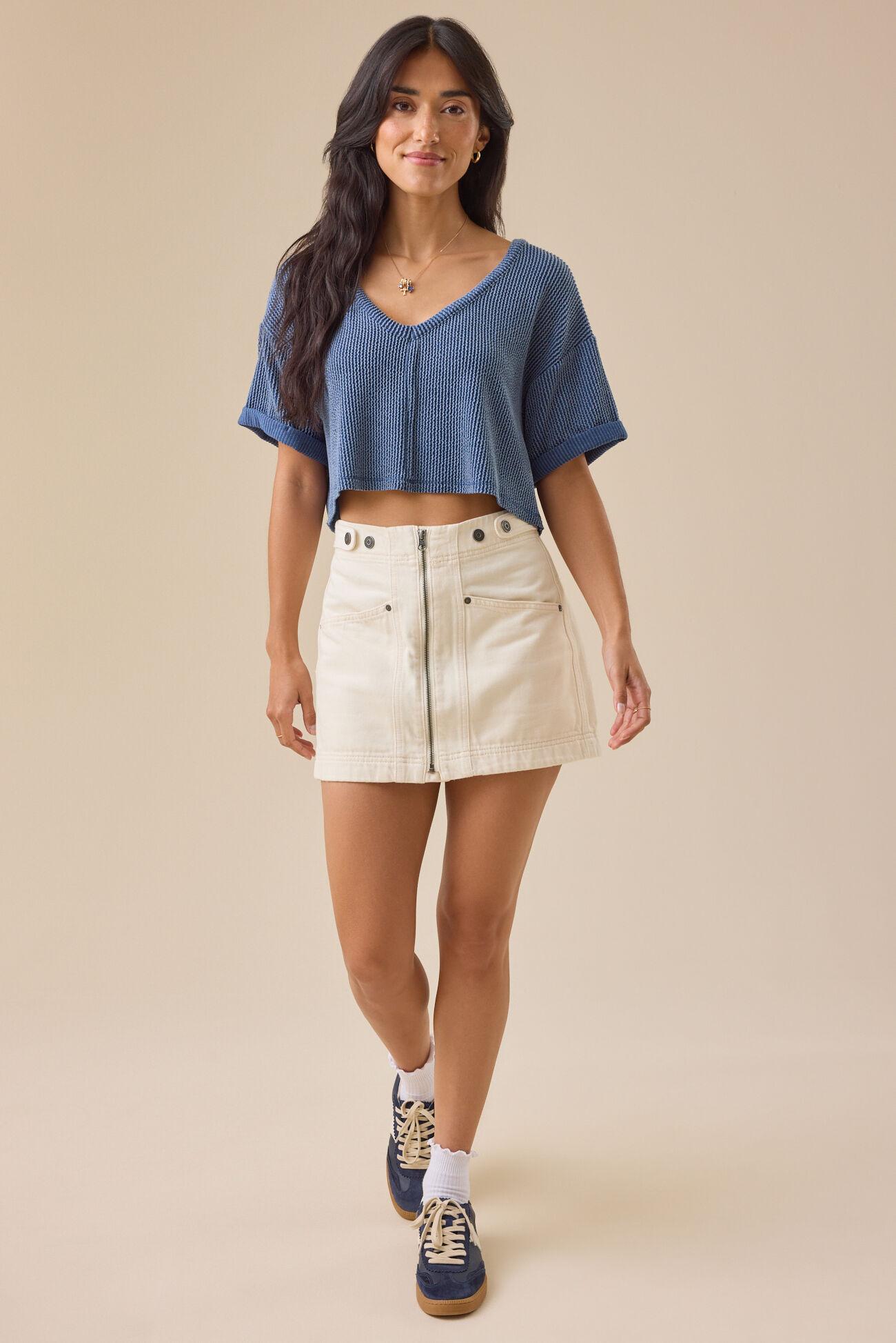 Alessia Ribbed Top Product Image