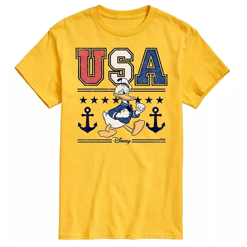 Disney's Donald Duck Men's USA Naval Graphic Tee,  Product Image