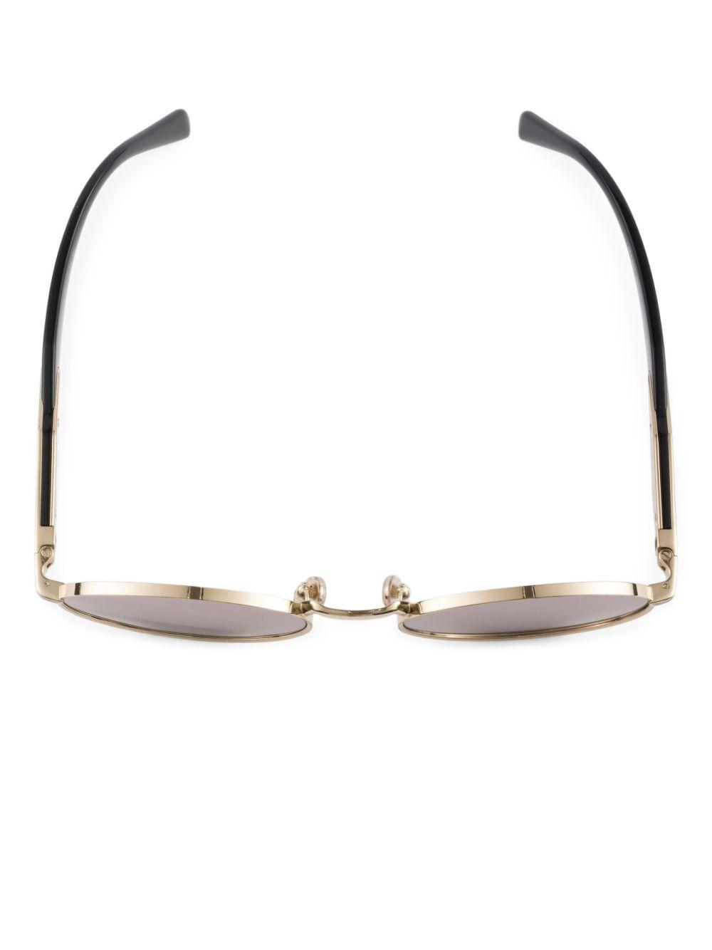oval-frame sunglasses Product Image