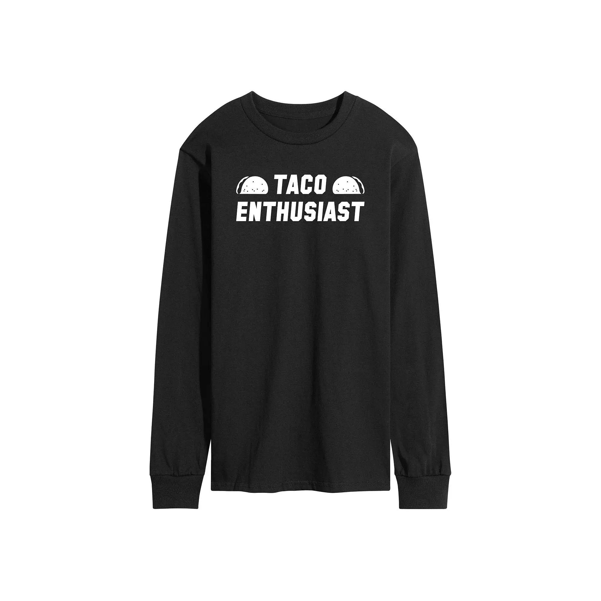 Men's SpongeBob SquarePants Happy Kampers Long Sleeve Graphic Tee,  Product Image