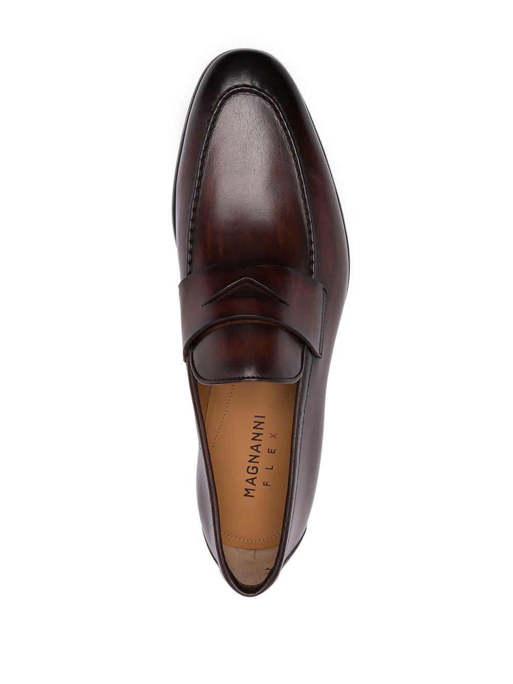 leather penny loafers Product Image