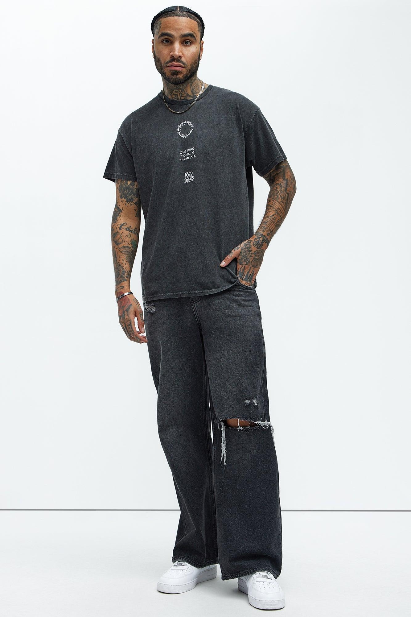 Lord Of The Rings One Ring Short Sleeve Tee - Black Product Image