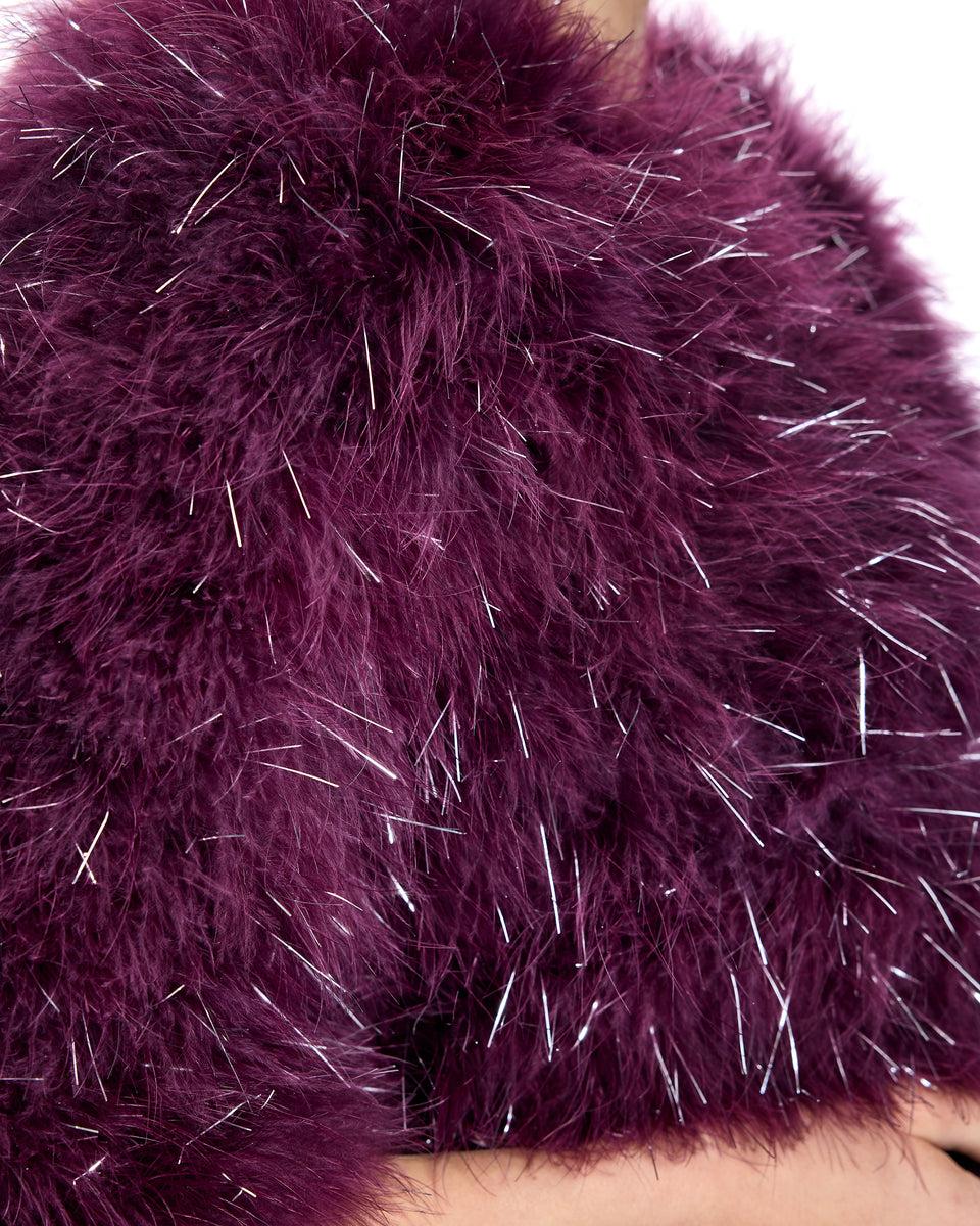 Metallic Feather Bolero-Maximilian Product Image