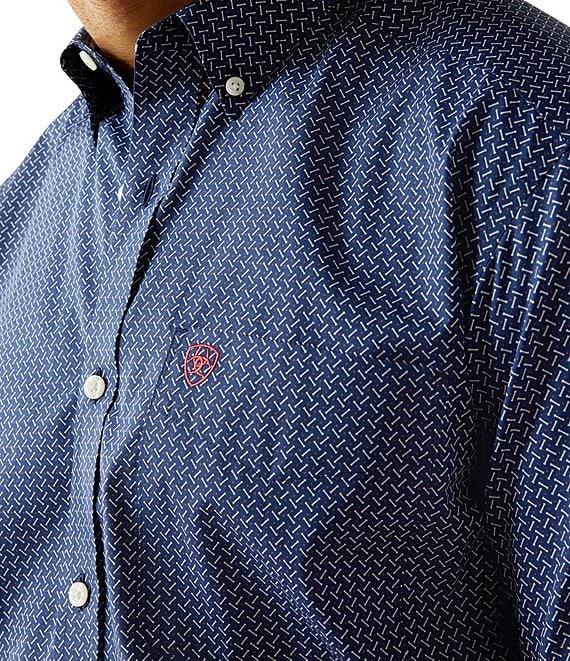 Ariat Men's Wrinkle Free Davis Classic Fit Shirt Product Image