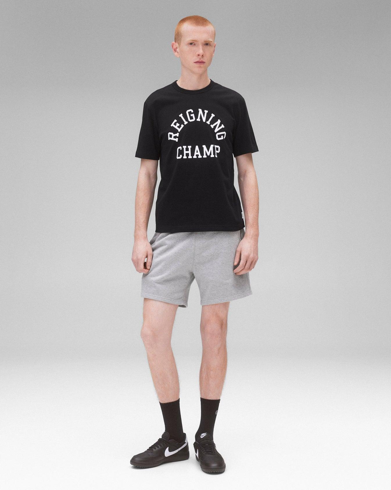 Reigning Champ Lightweight Jersey Arch Logo Standard T-Shirt Product Image