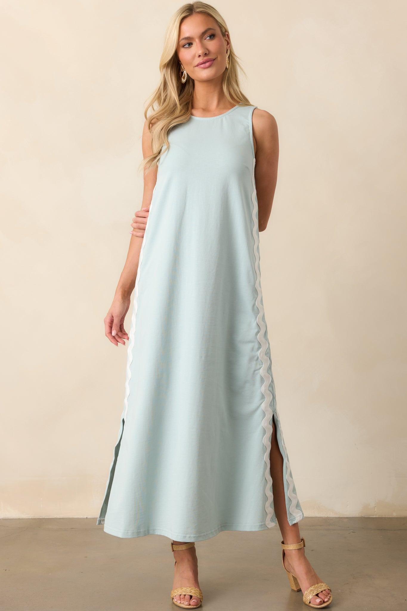 Dawn Ancient Waters Cotton Maxi Dress Product Image