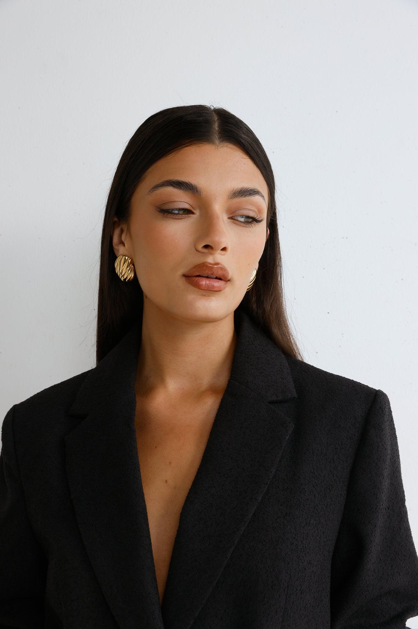 Sent With Love Earrings Gold Product Image