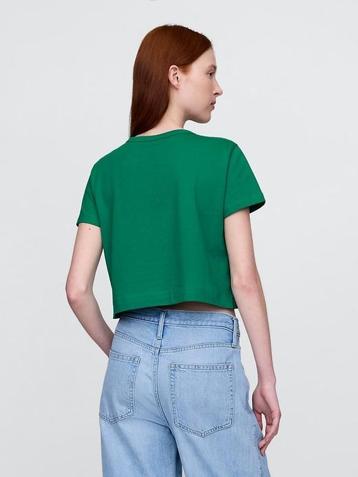Organic Cotton VintageSoft Crop T-Shirt Product Image