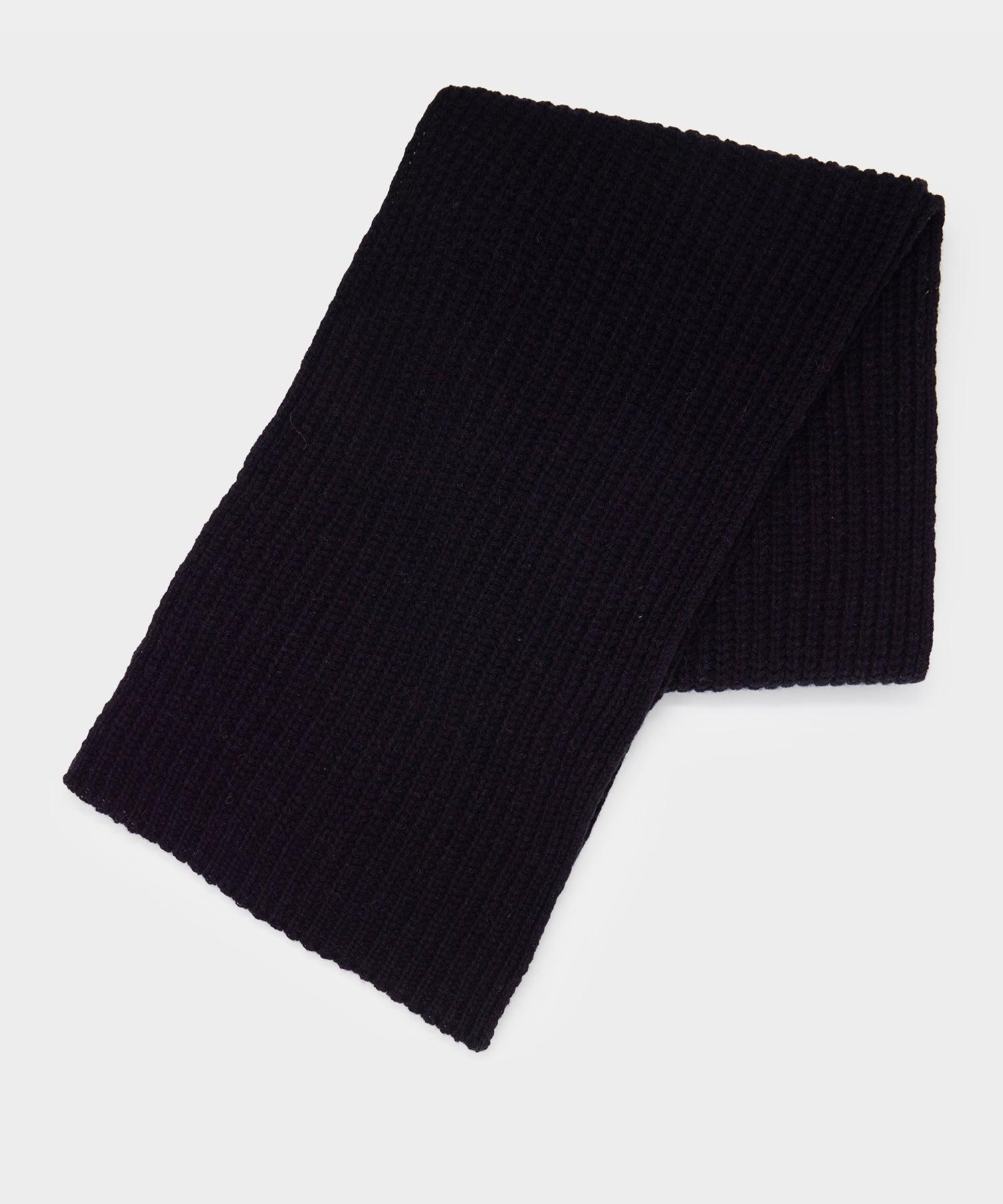 Recycled Cashmere Half Cardigan Stitch Scarf Product Image