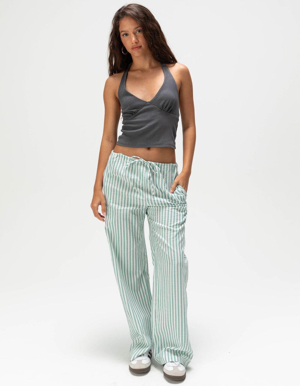 RSQ Womens Washed Halter Top - GRAY Product Image