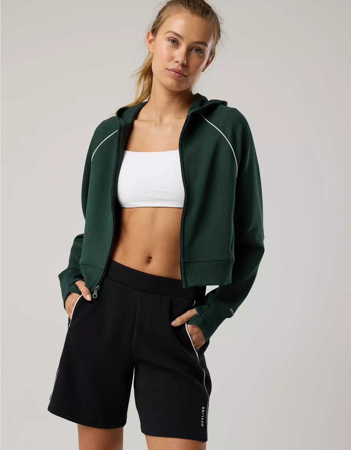 OFFLINE By Aerie ChillUp Full Zip Sweatshirt Product Image