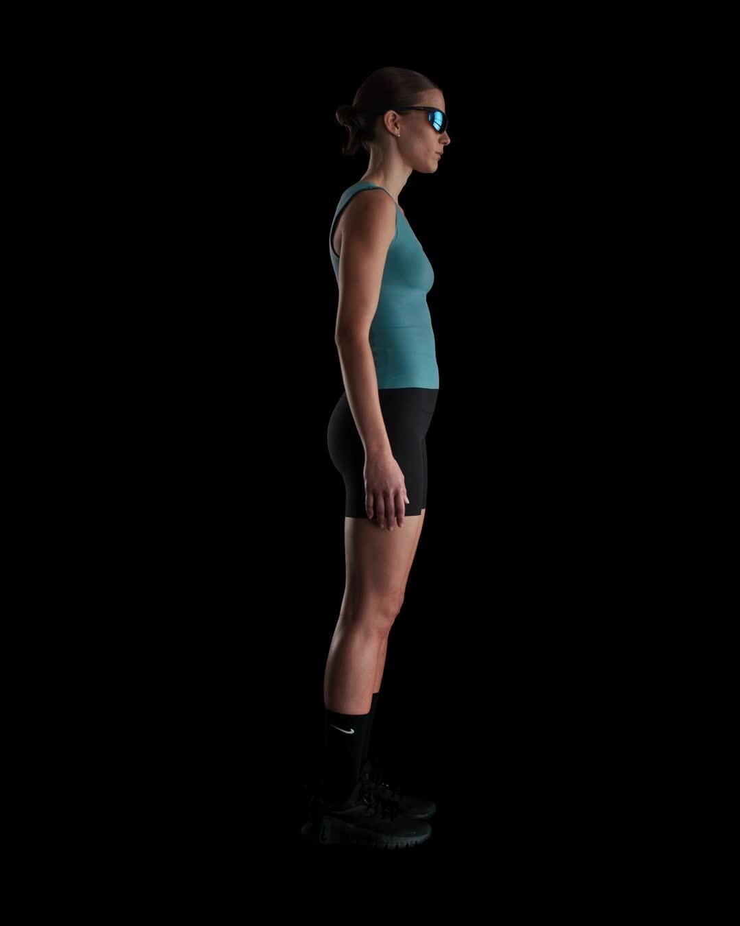 Nike Womens Zenvy Dri-FIT Asymmetrical Tank Top | HJ2287-006 Product Image