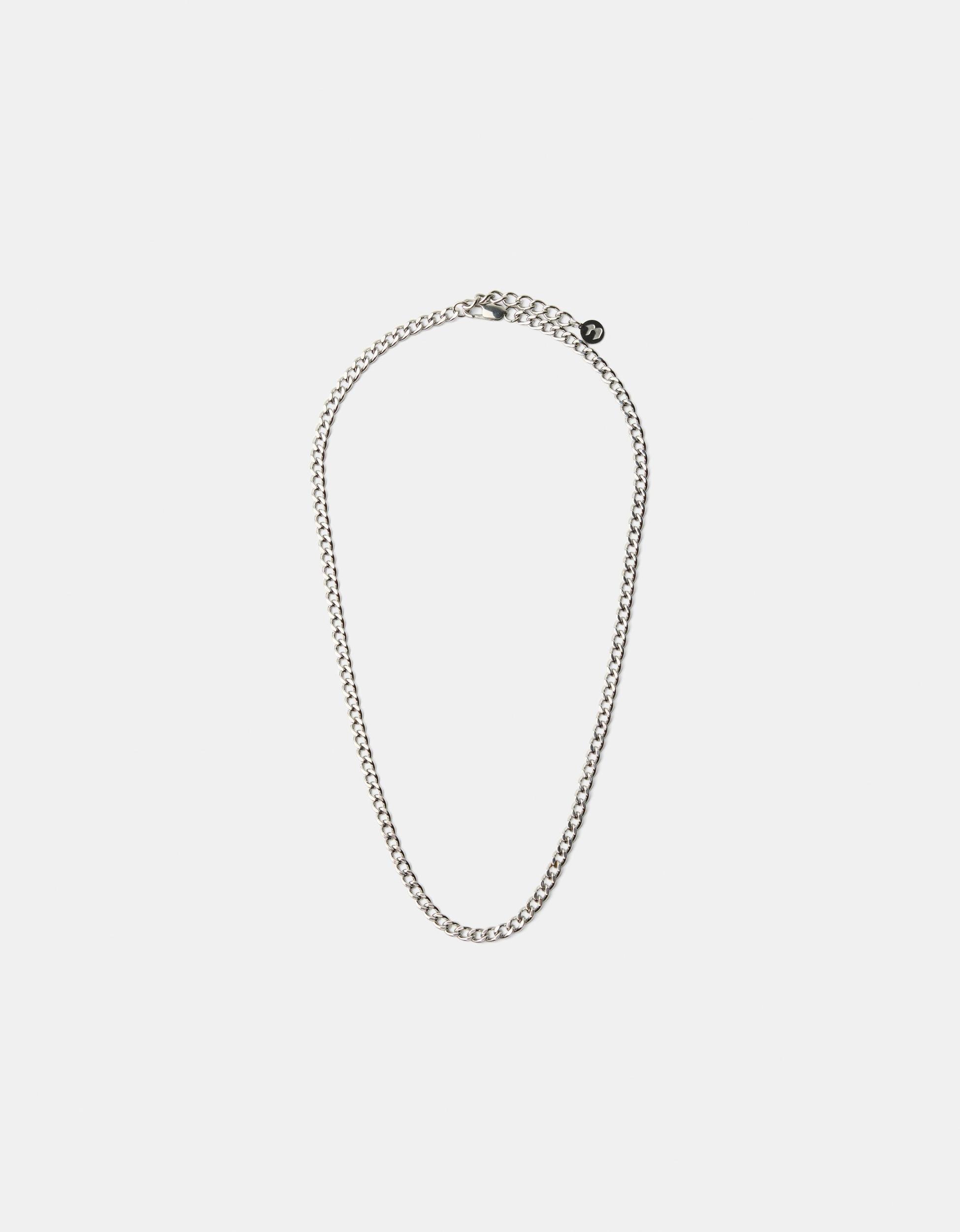 Stainless steel chain link necklace Product Image