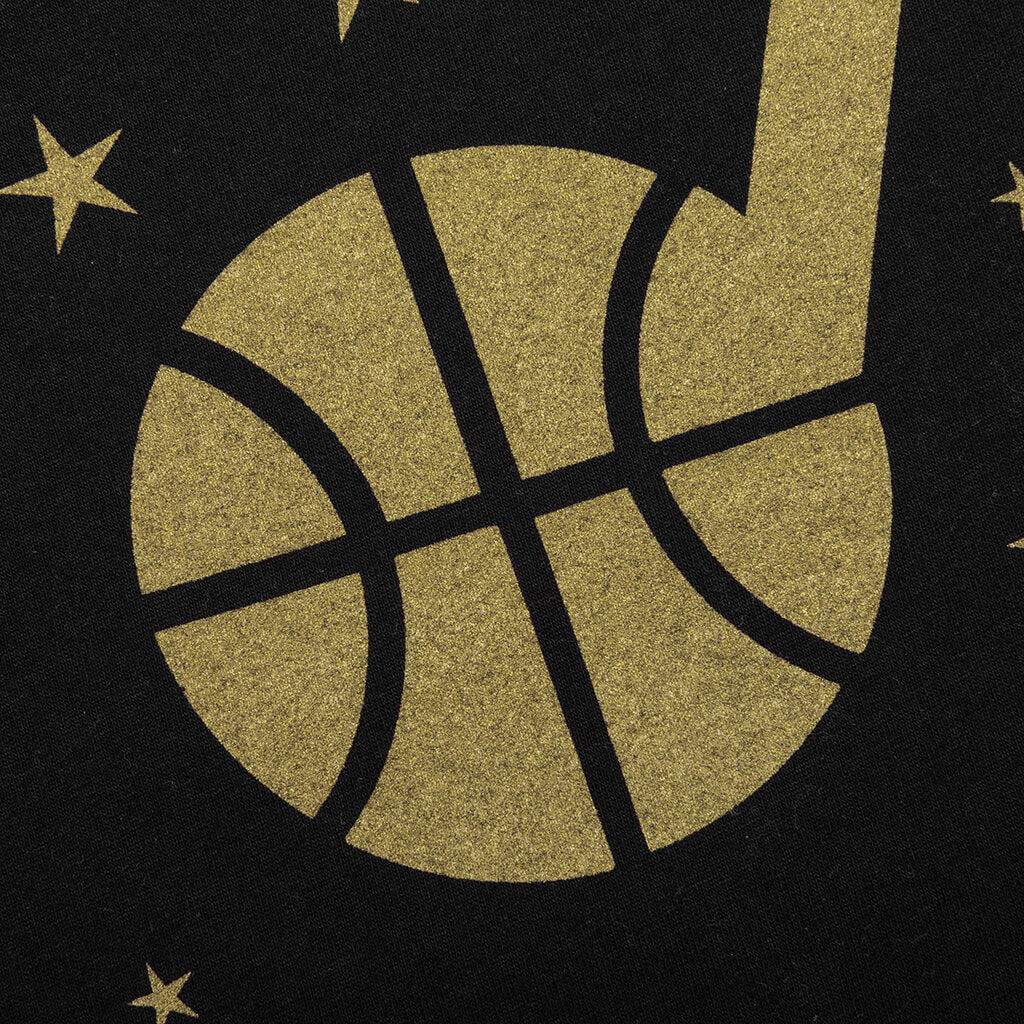 NBA Utah Jazz Simply Jazz Tee - Black Male Product Image