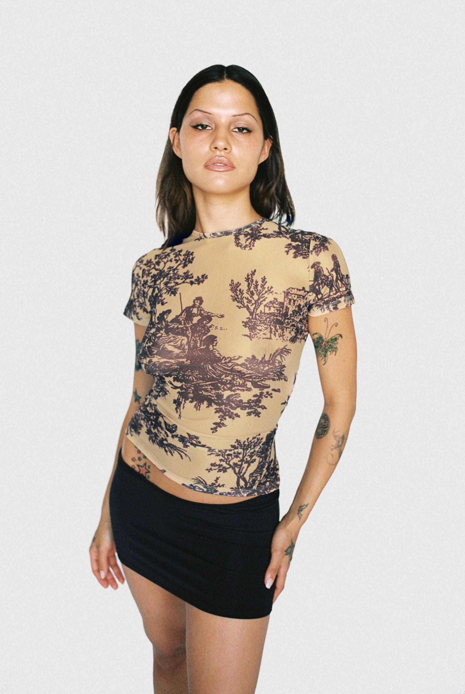 ELEKTRA SKIRT - BLACK Product Image