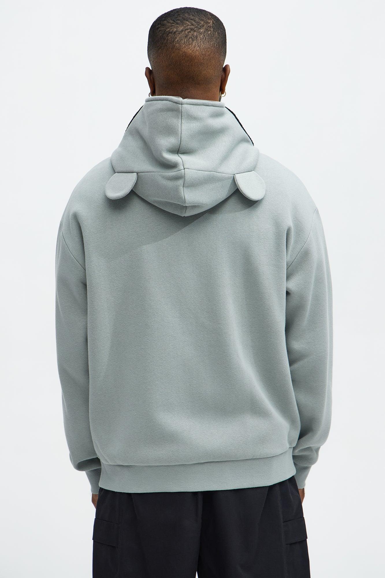 Tyson Dope Dreams Zip Up Hoodie - Grey/combo Product Image