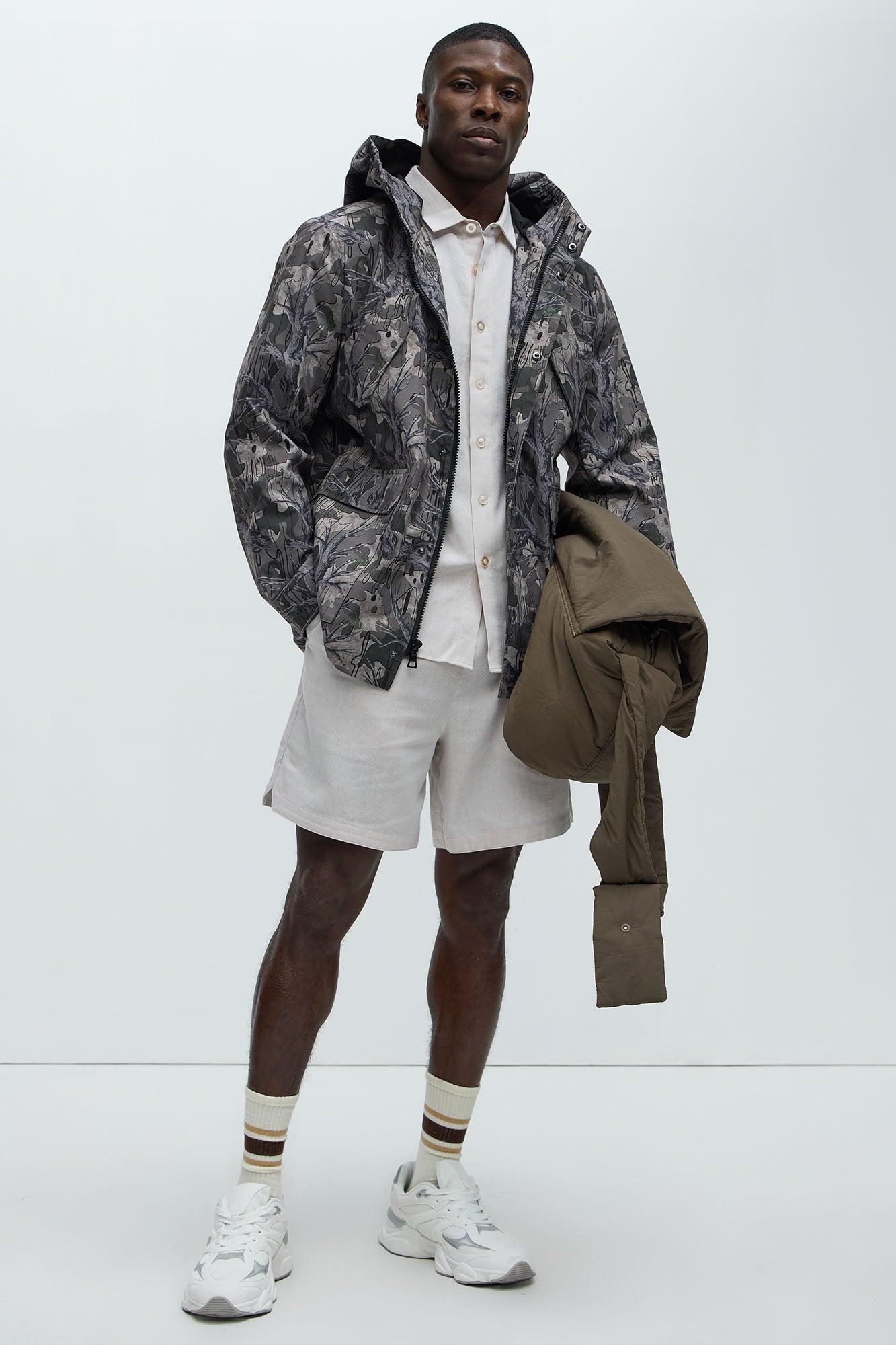 Harrow Hunting Zip Hooded Jackets - Camouflage Product Image