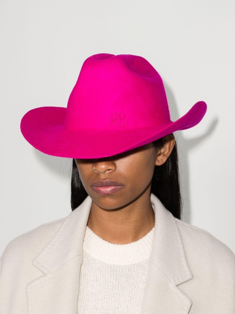 logo-embroidered cowboy hat Product Image