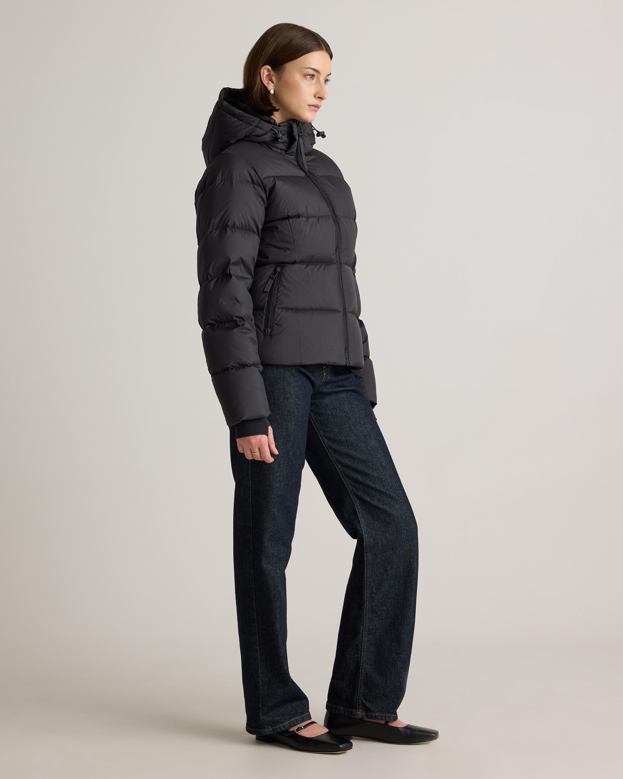 Quince | Women's Responsible Down Cinch Waist Puffer Jacket Size XS, Recycled Polyester Product Image