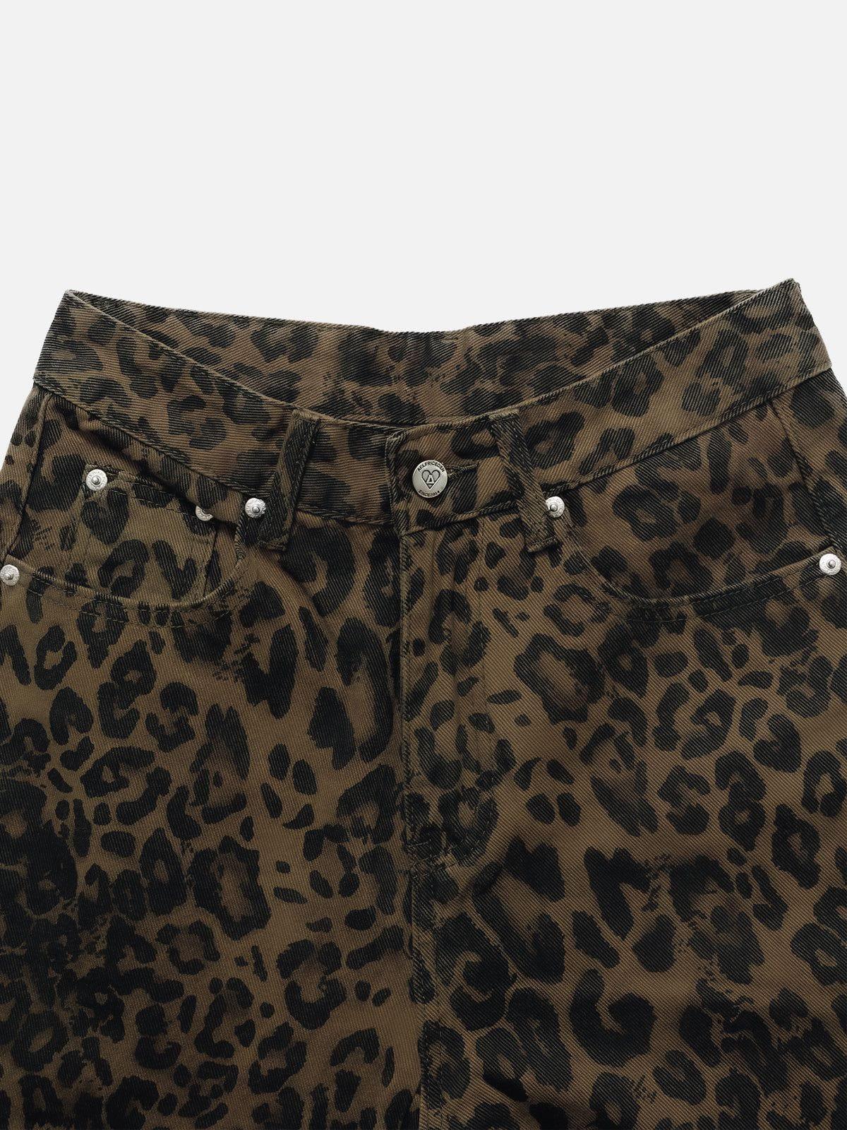 Aelfric Eden Leopard Jeans Product Image