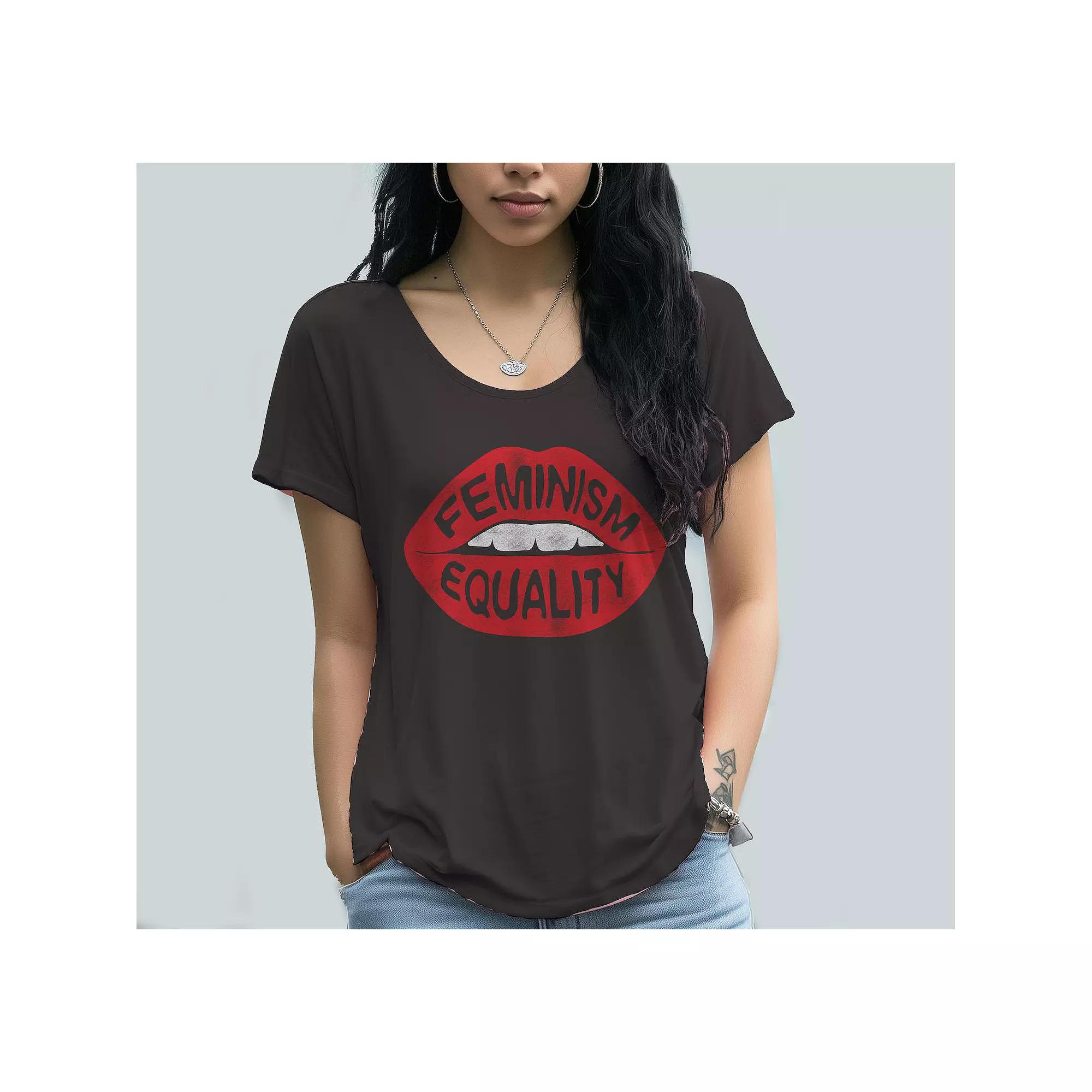 Junior's Grayson Threads Feminism Equality Graphic Tee, Women's,  Product Image