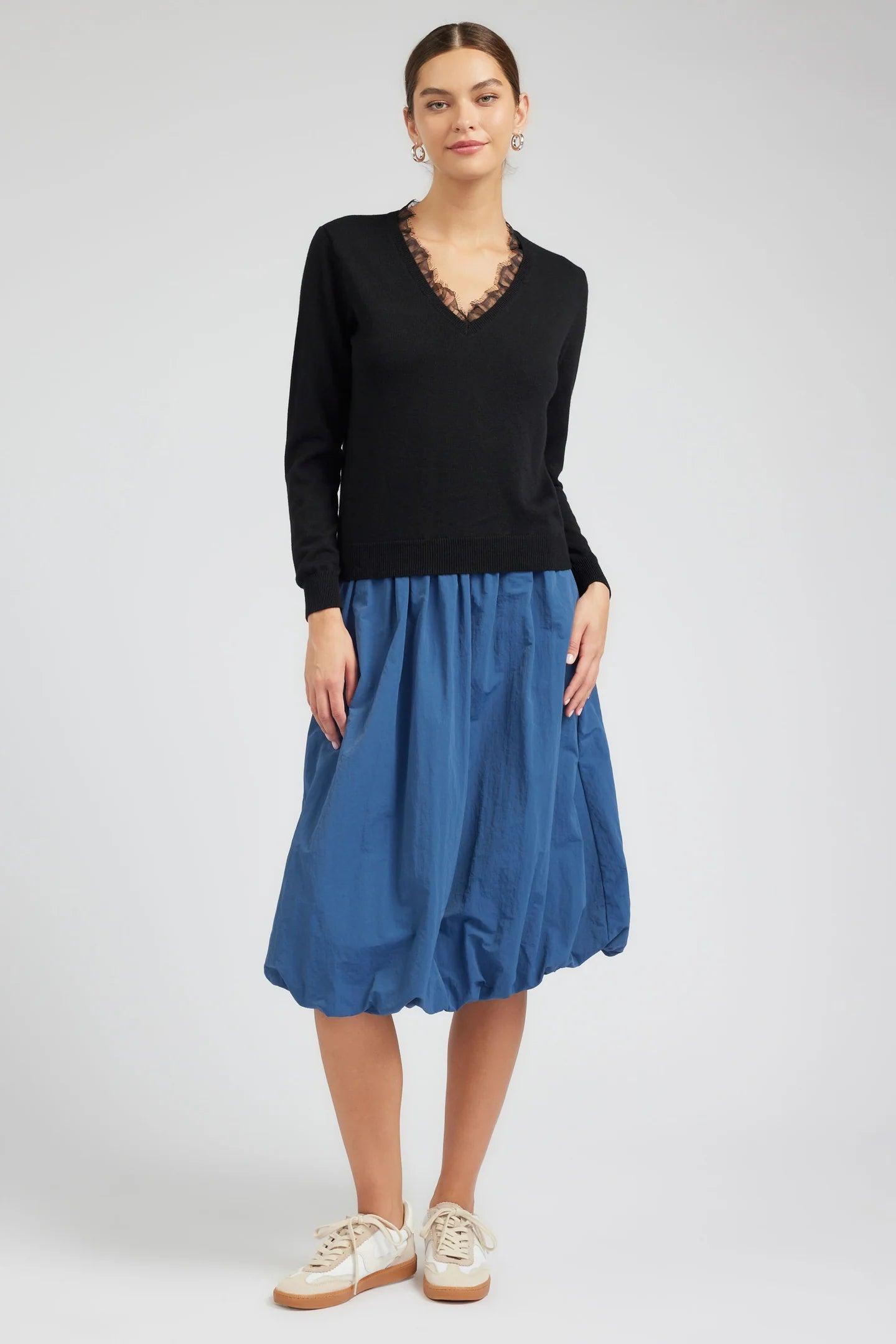 Lace Detail Sweater Product Image