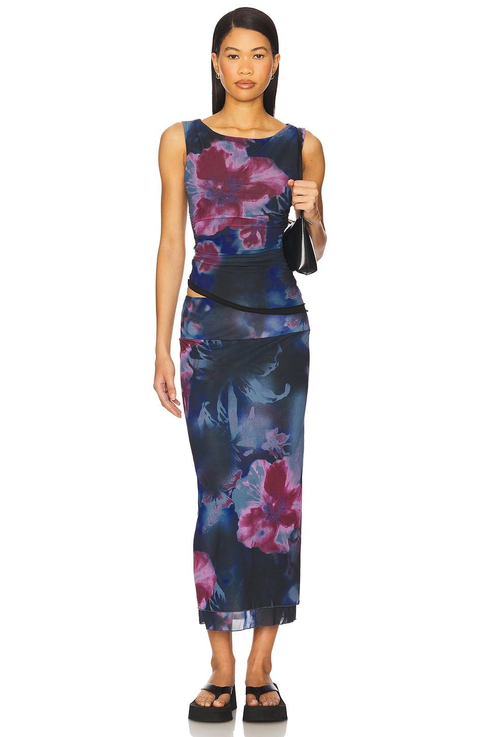 Sunset Mesh Maxi Skirt Free People Product Image