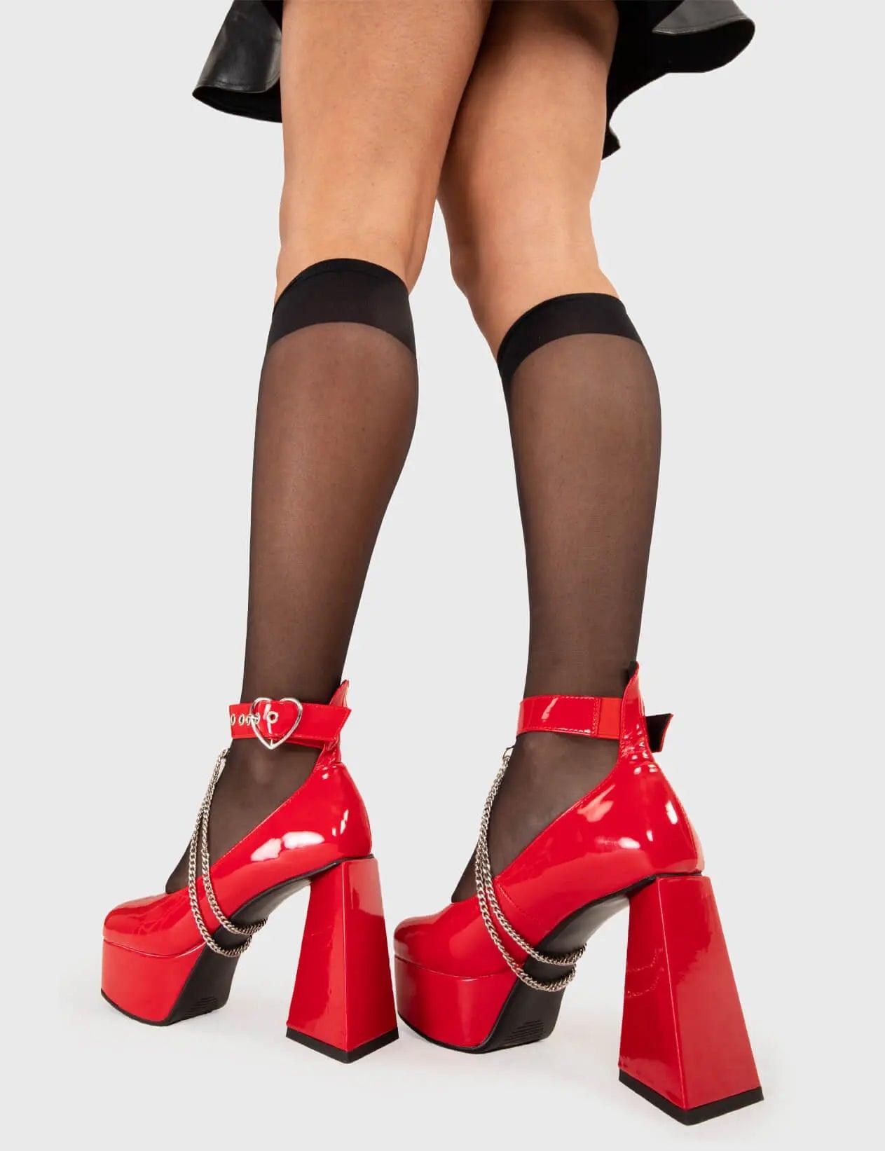 Break Up Platform Heels Product Image