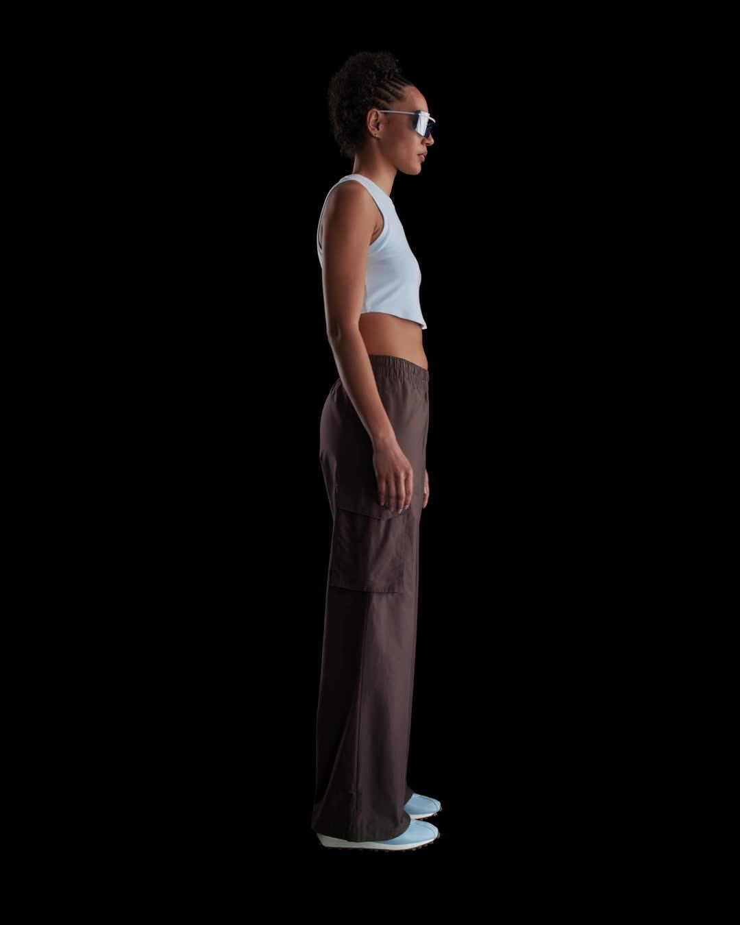 Womens Nike Sportswear Chill Knit Tight Cropped Mini-Rib Tank Top | FB8279-423 Product Image