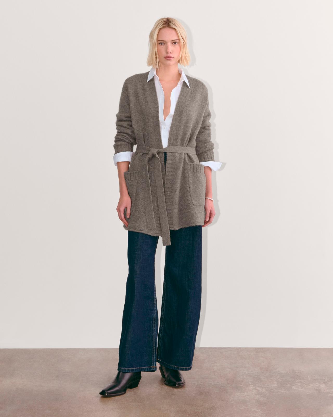 Womens Robe Cardigan in Alpaca by Everlane Product Image